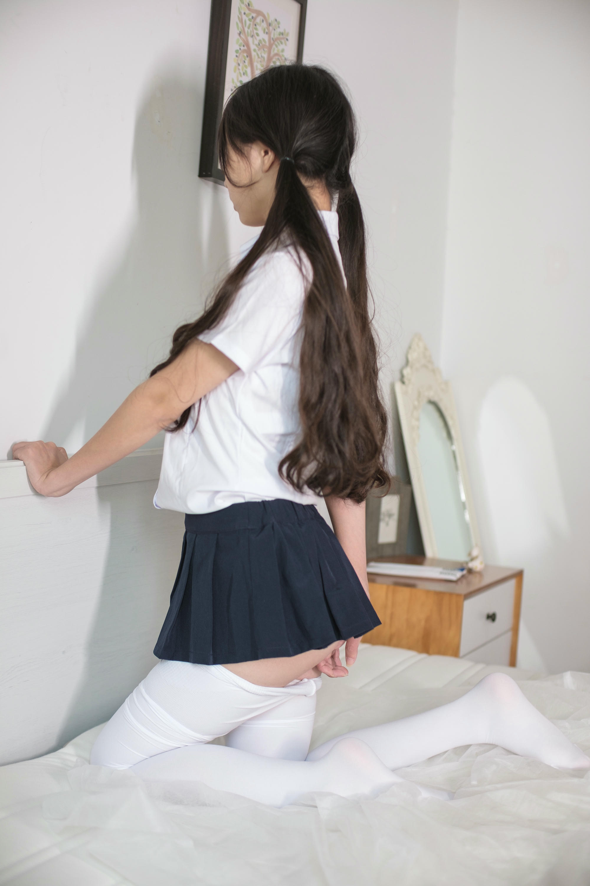 森萝财团 X-034 JK白丝清纯小妹 [83P1V-1.92GB]_第4集