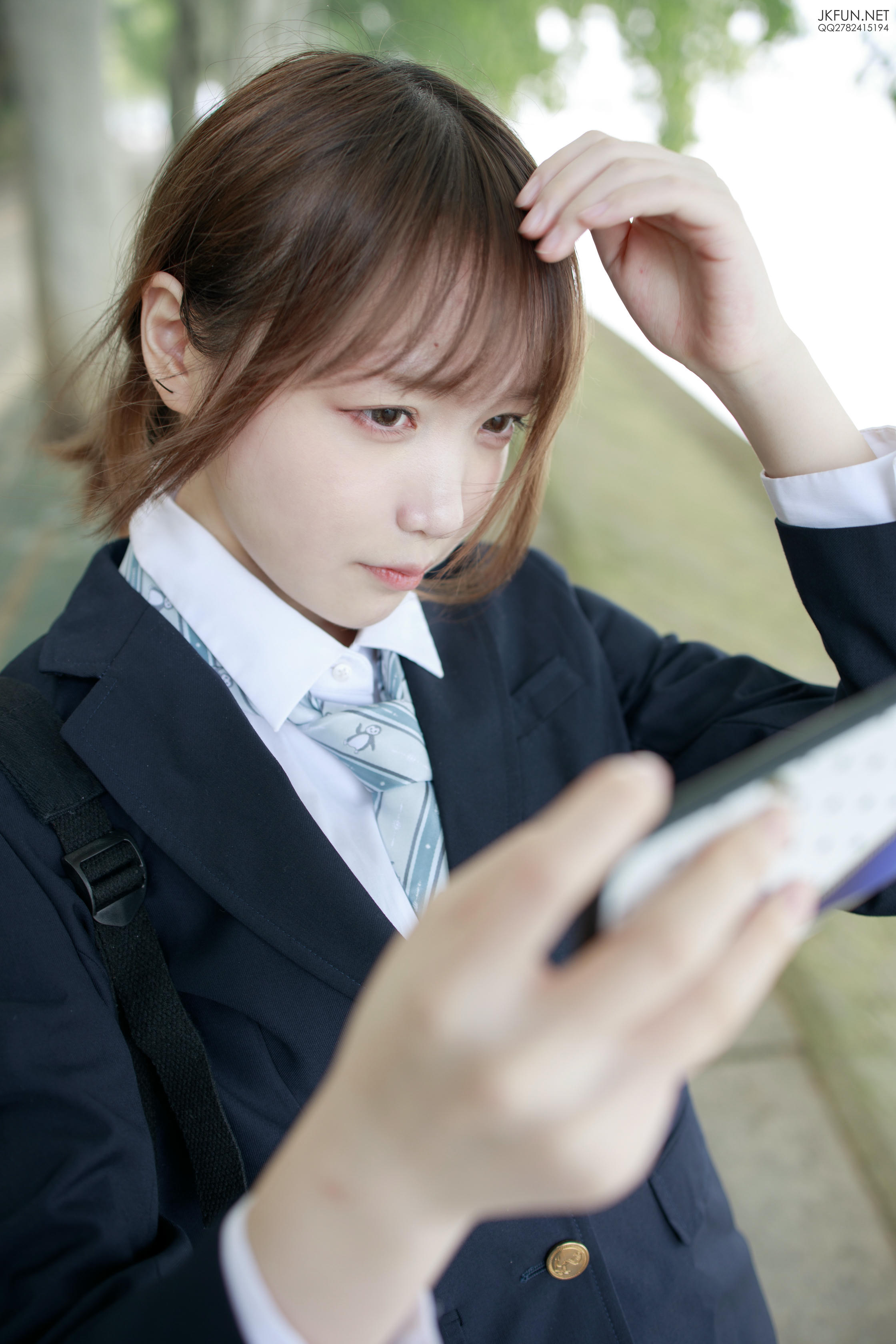 森萝财团 JKFUN-006 Aika 日系黑丝 [140P1V-2.9GB]_第2集