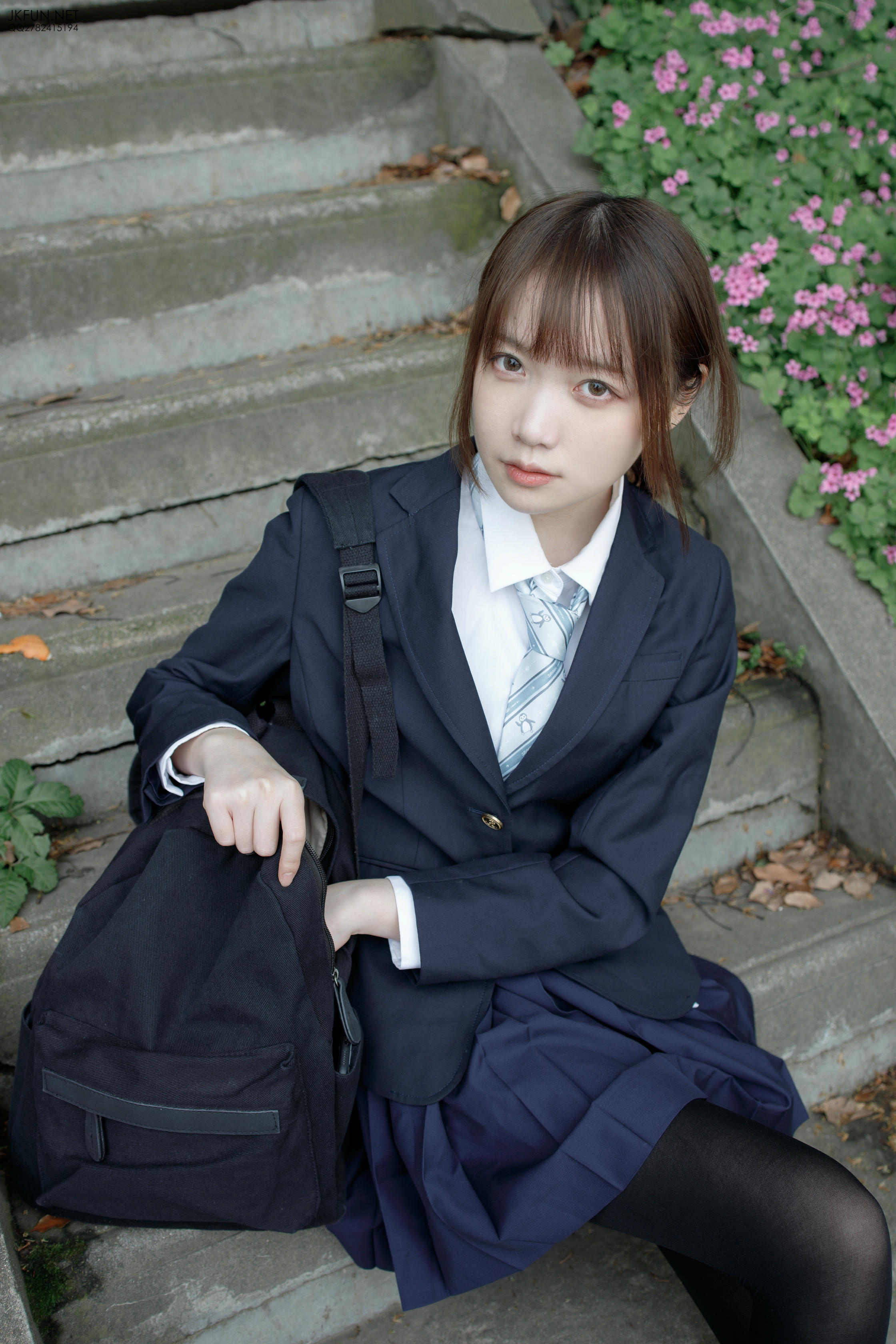 森萝财团 JKFUN-006 Aika 日系黑丝 [140P1V-2.9GB]_第5集