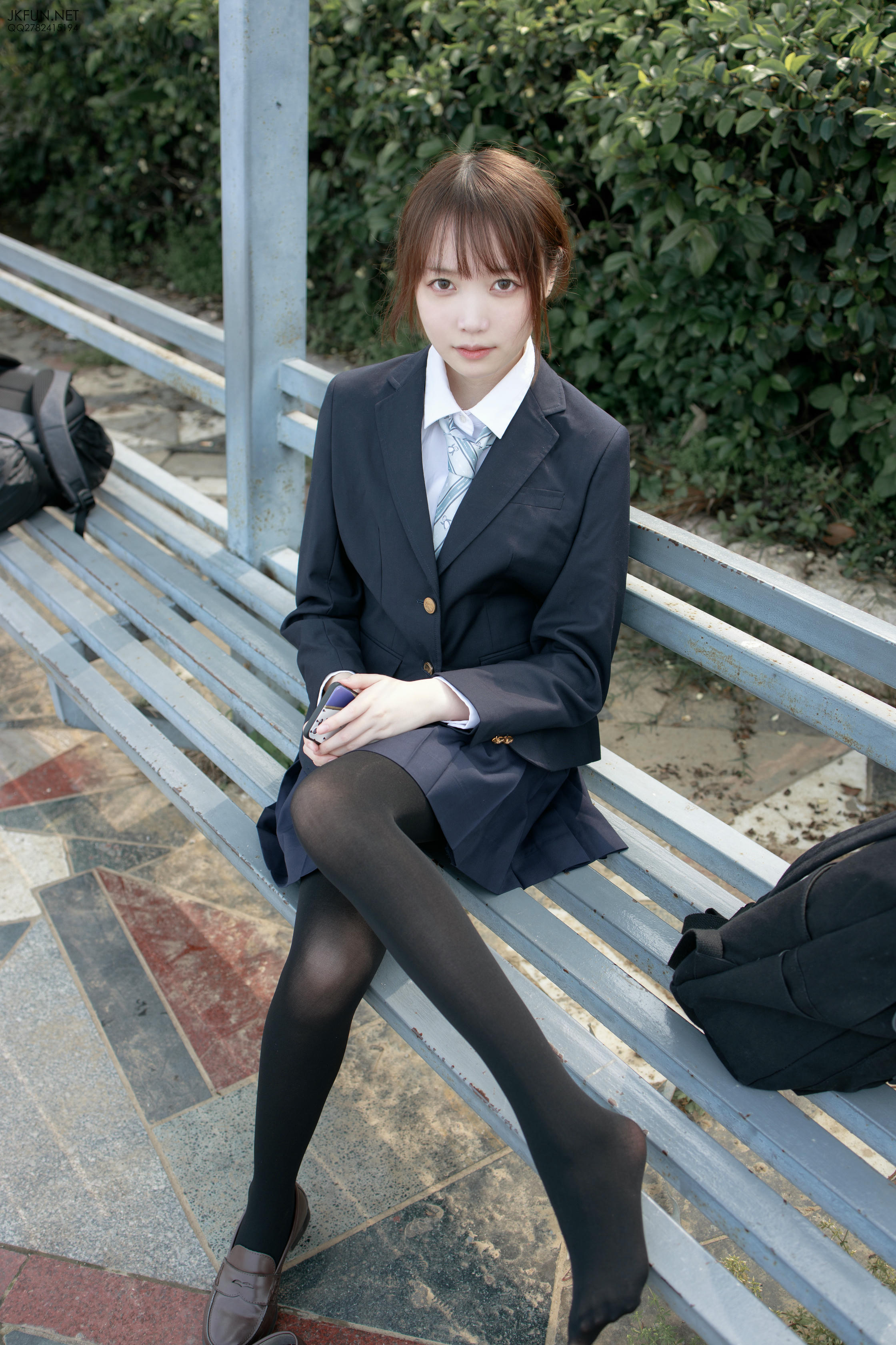 森萝财团 JKFUN-006 Aika 日系黑丝 [140P1V-2.9GB]_第5集