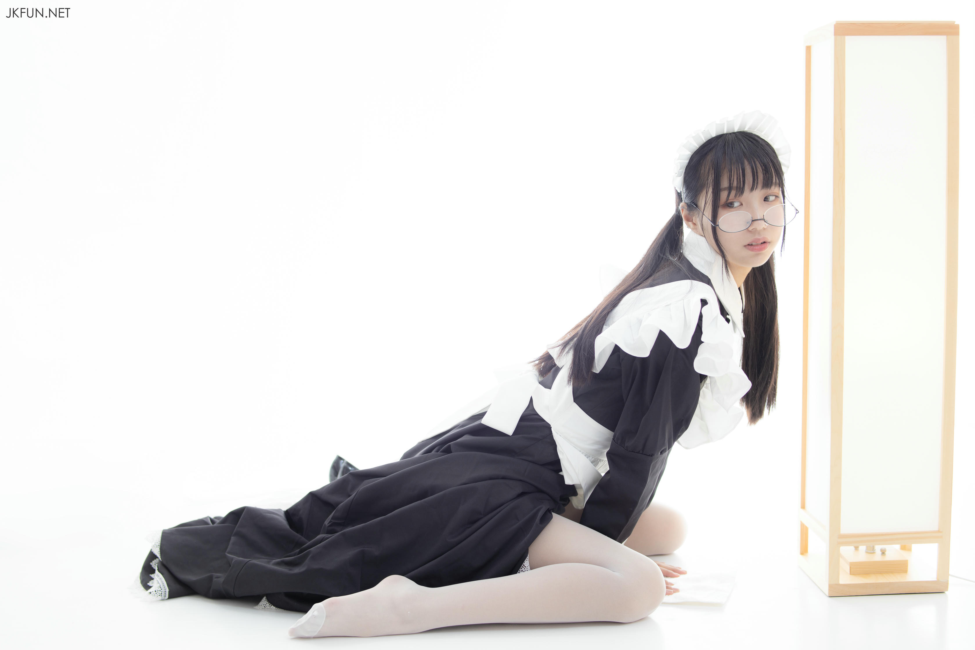森萝财团 JKFUN-017 小梓 15D超薄白丝 [127P+1V／2.32G]_第4集