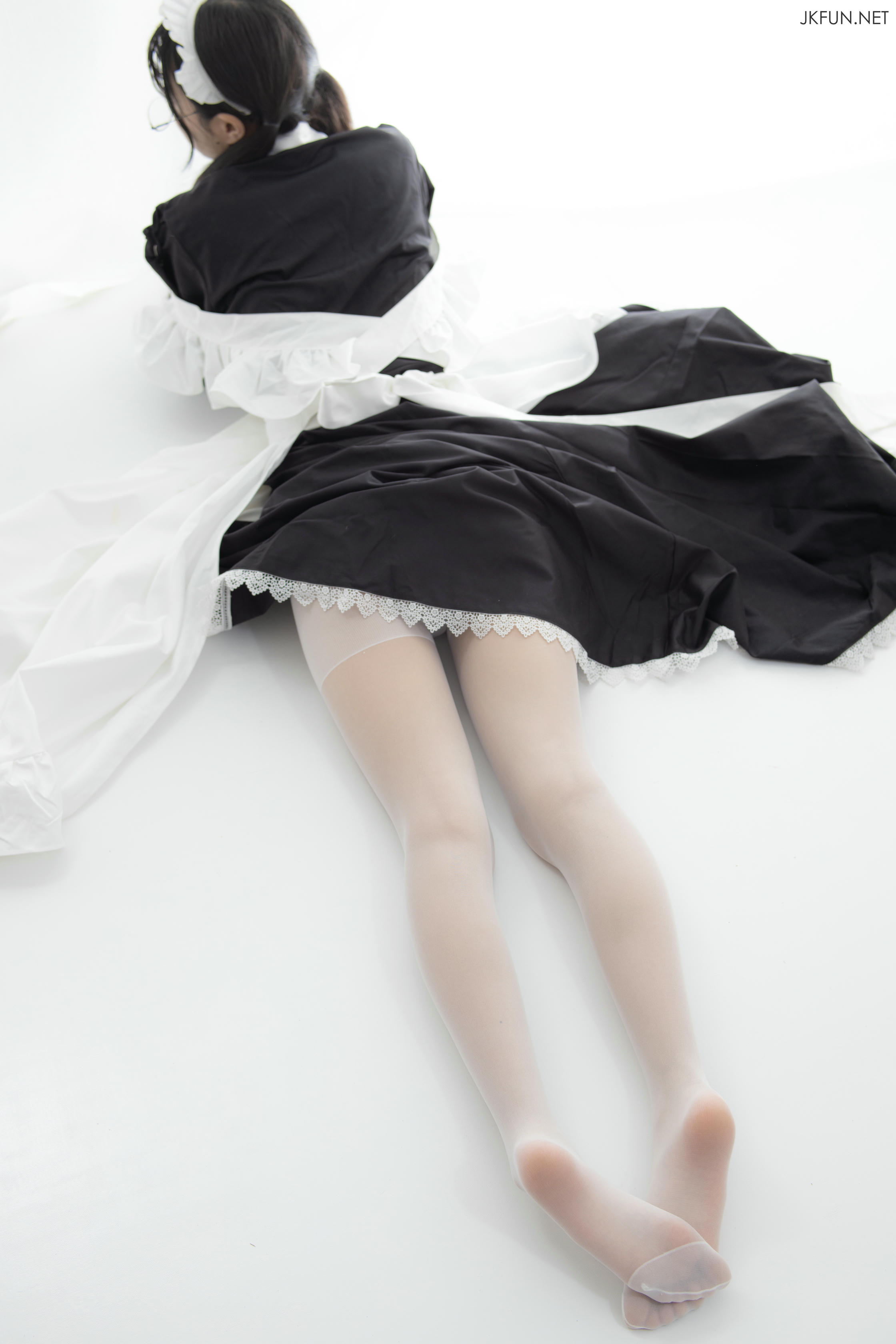森萝财团 JKFUN-017 小梓 15D超薄白丝 [127P+1V／2.32G]_第5集