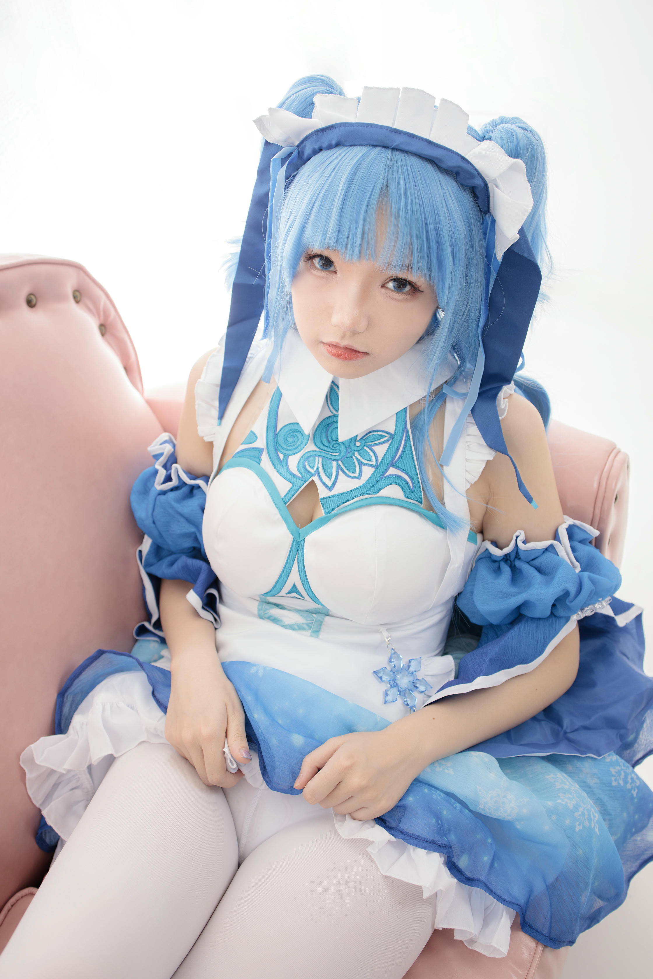 森萝财团 JKFUN-023 雪晴 300D白丝小萝莉Cosplay装 [100P+1V／2.47G]_第3集