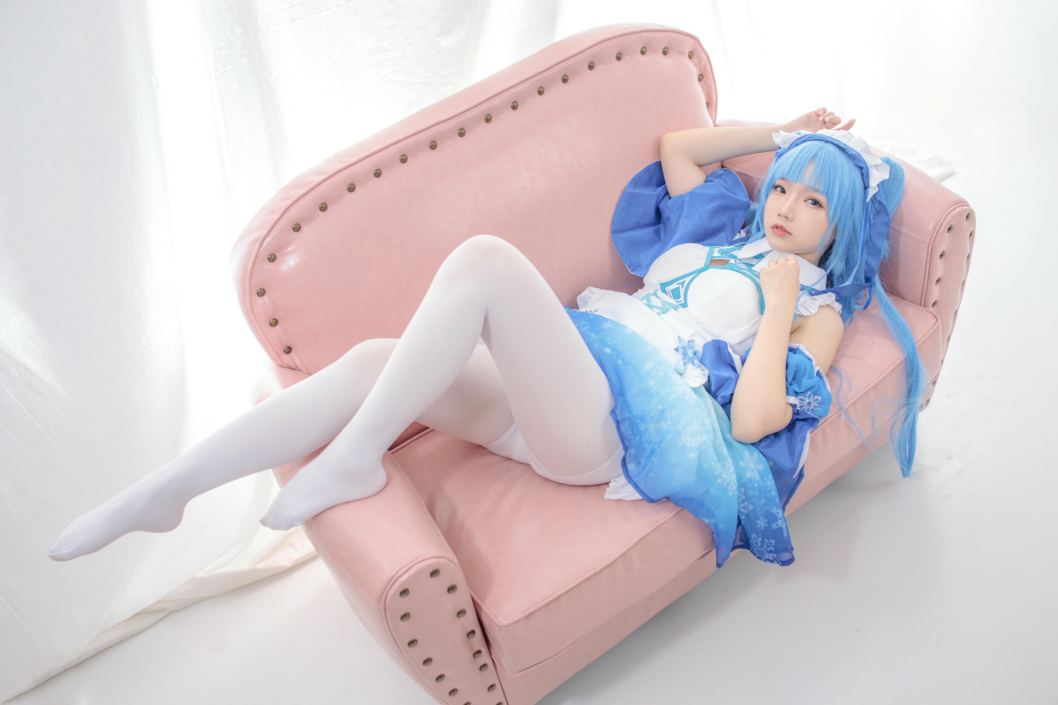 森萝财团 JKFUN-023 雪晴 300D白丝小萝莉Cosplay装 [100P+1V／2.47G]_第3集