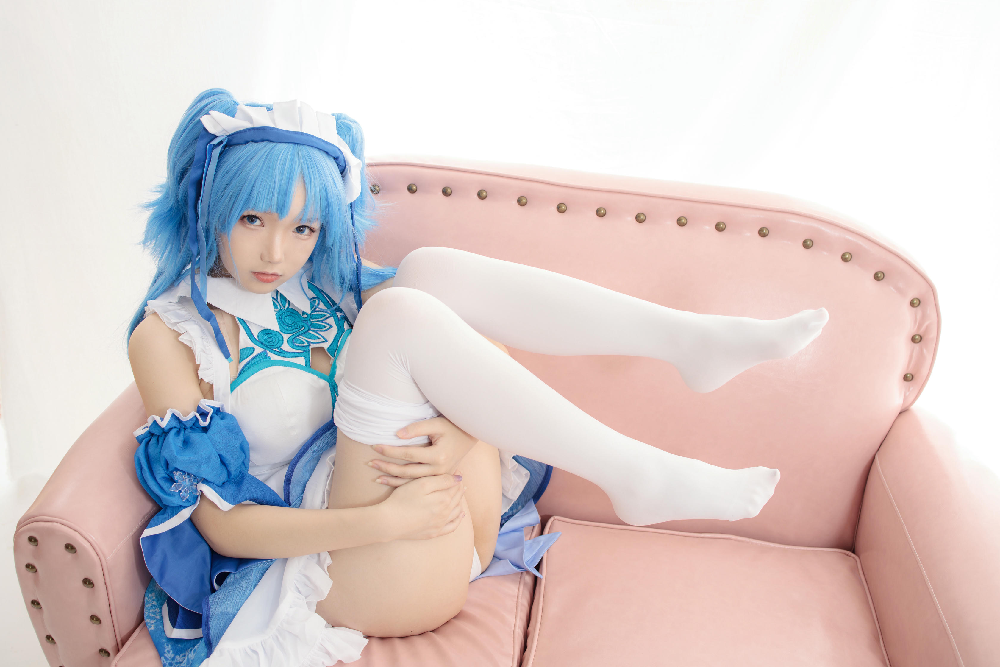 森萝财团 JKFUN-023 雪晴 300D白丝小萝莉Cosplay装 [100P+1V／2.47G]_第5集