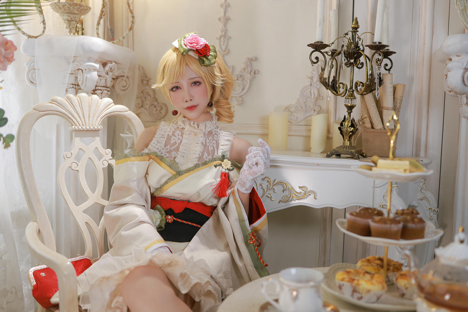 Coser@水淼Aqua NO.093 黎塞留和服_第2集