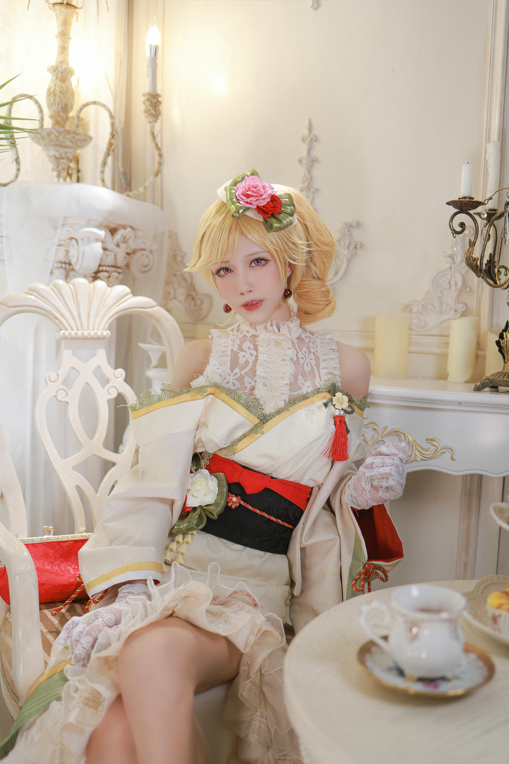 Coser@水淼Aqua NO.093 黎塞留和服_第2集