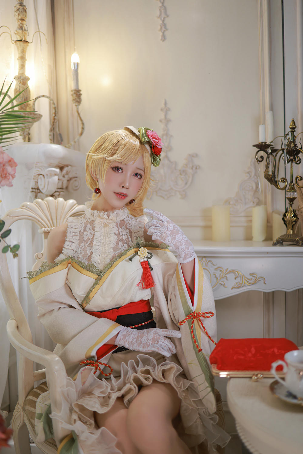 Coser@水淼Aqua NO.093 黎塞留和服_第2集
