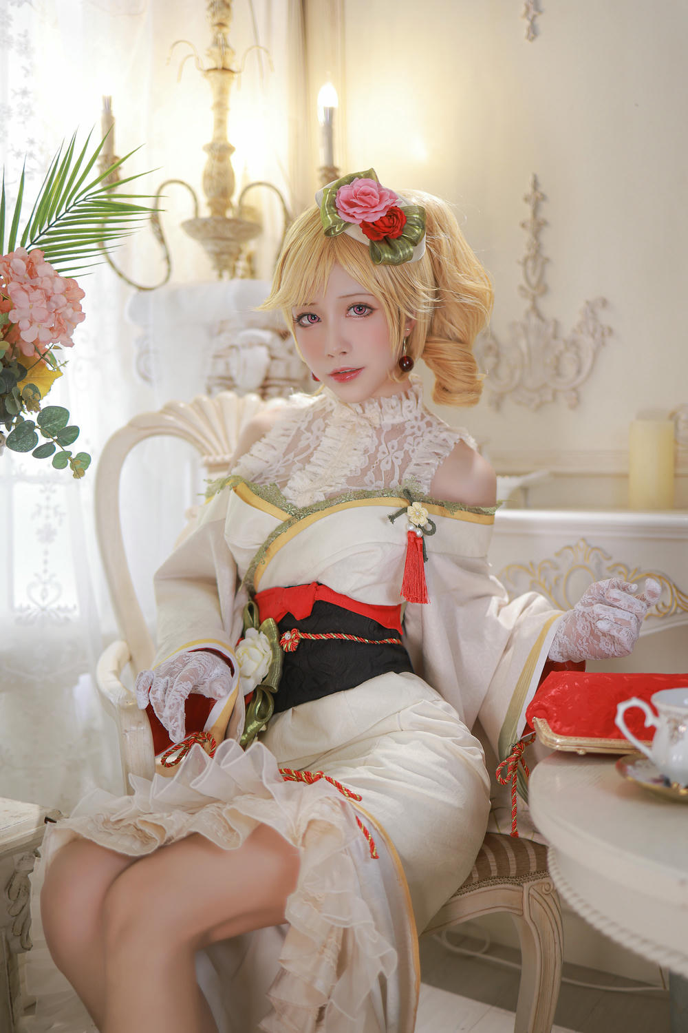 Coser@水淼Aqua NO.093 黎塞留和服_第2集