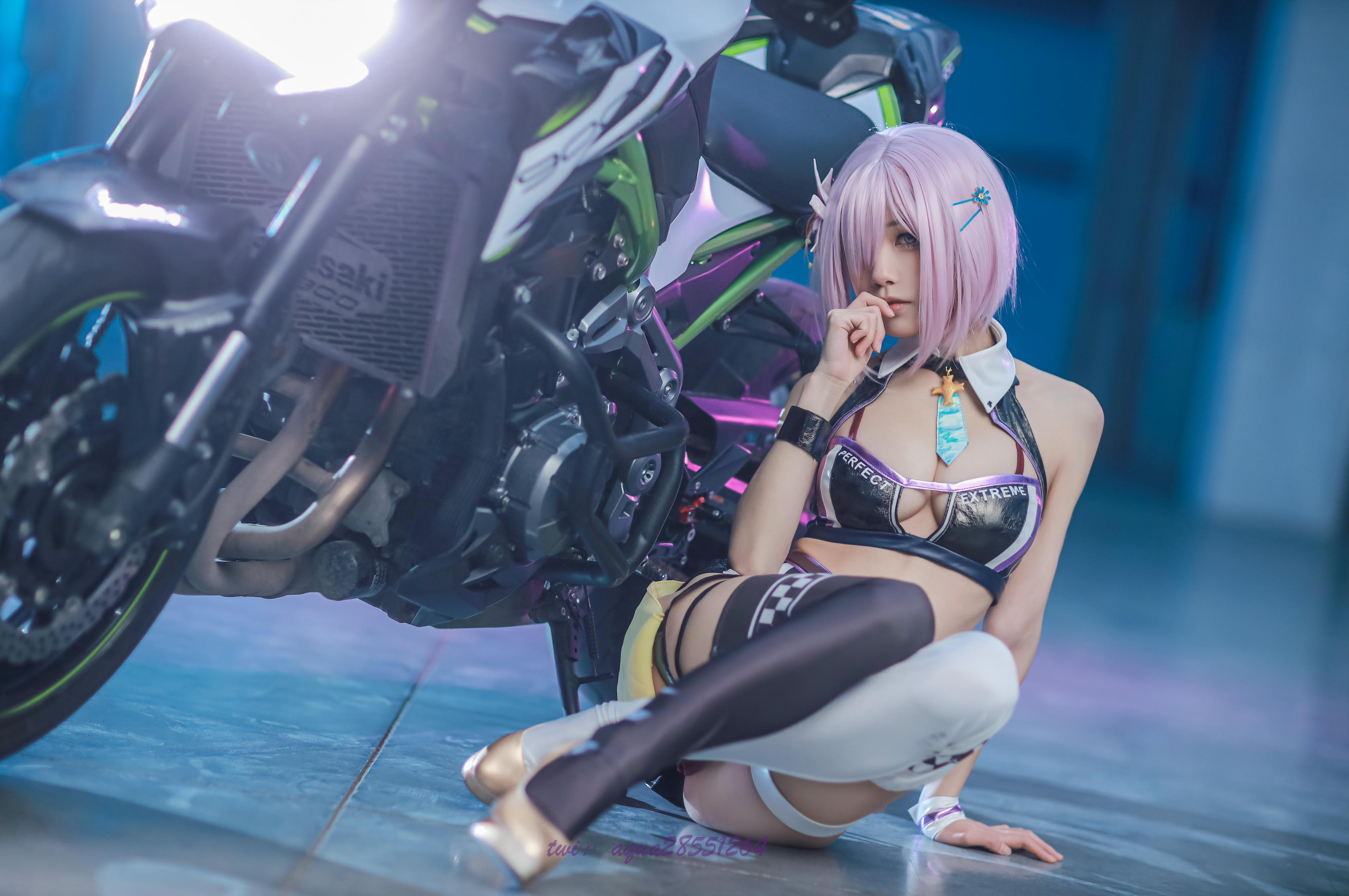 水淼 NO.104 玛修 同人机车装[38P 508MB]_第2集