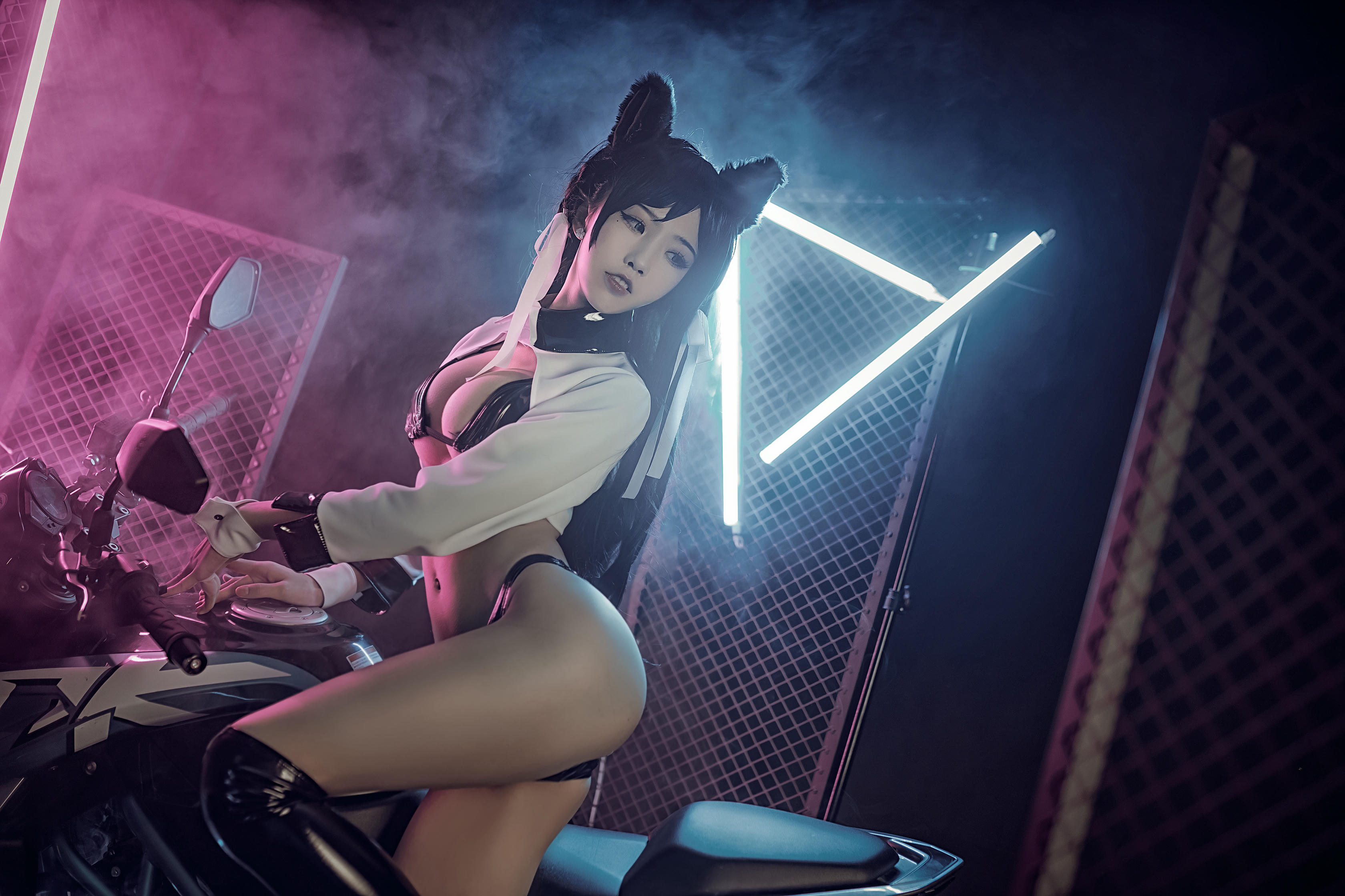 水淼 NO.004 爱宕犬 机车 [17P-167MB]_第1集