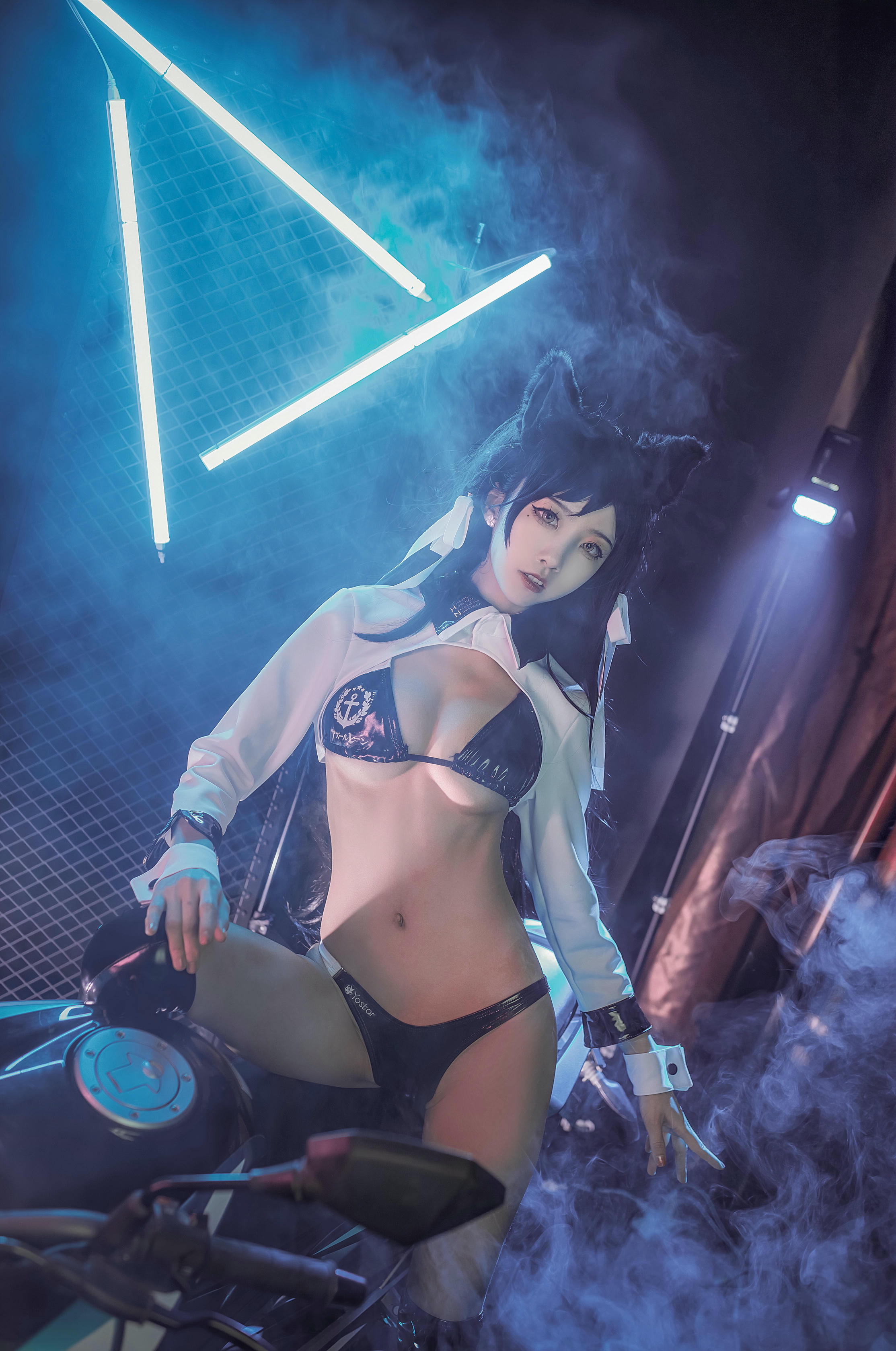 水淼 NO.004 爱宕犬 机车 [17P-167MB]_第1集