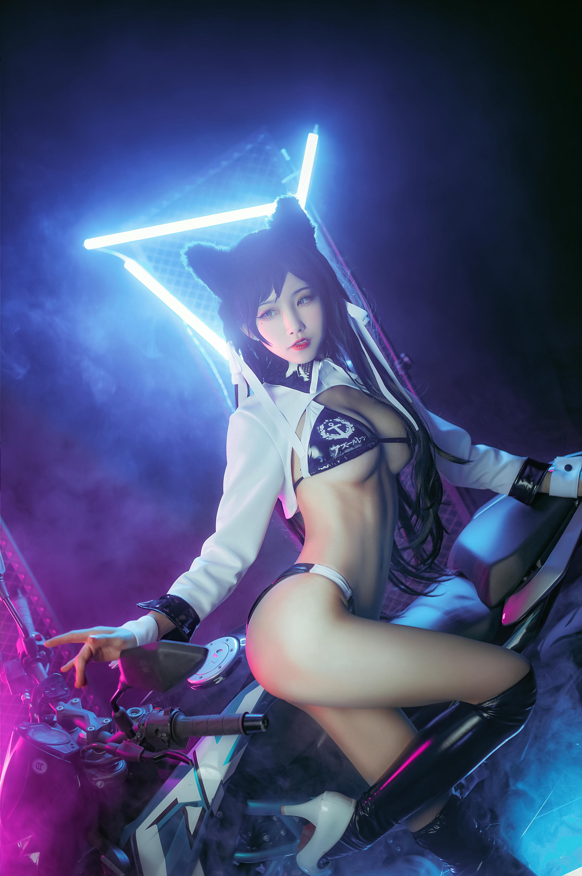 水淼 NO.004 爱宕犬 机车 [17P-167MB]_第1集