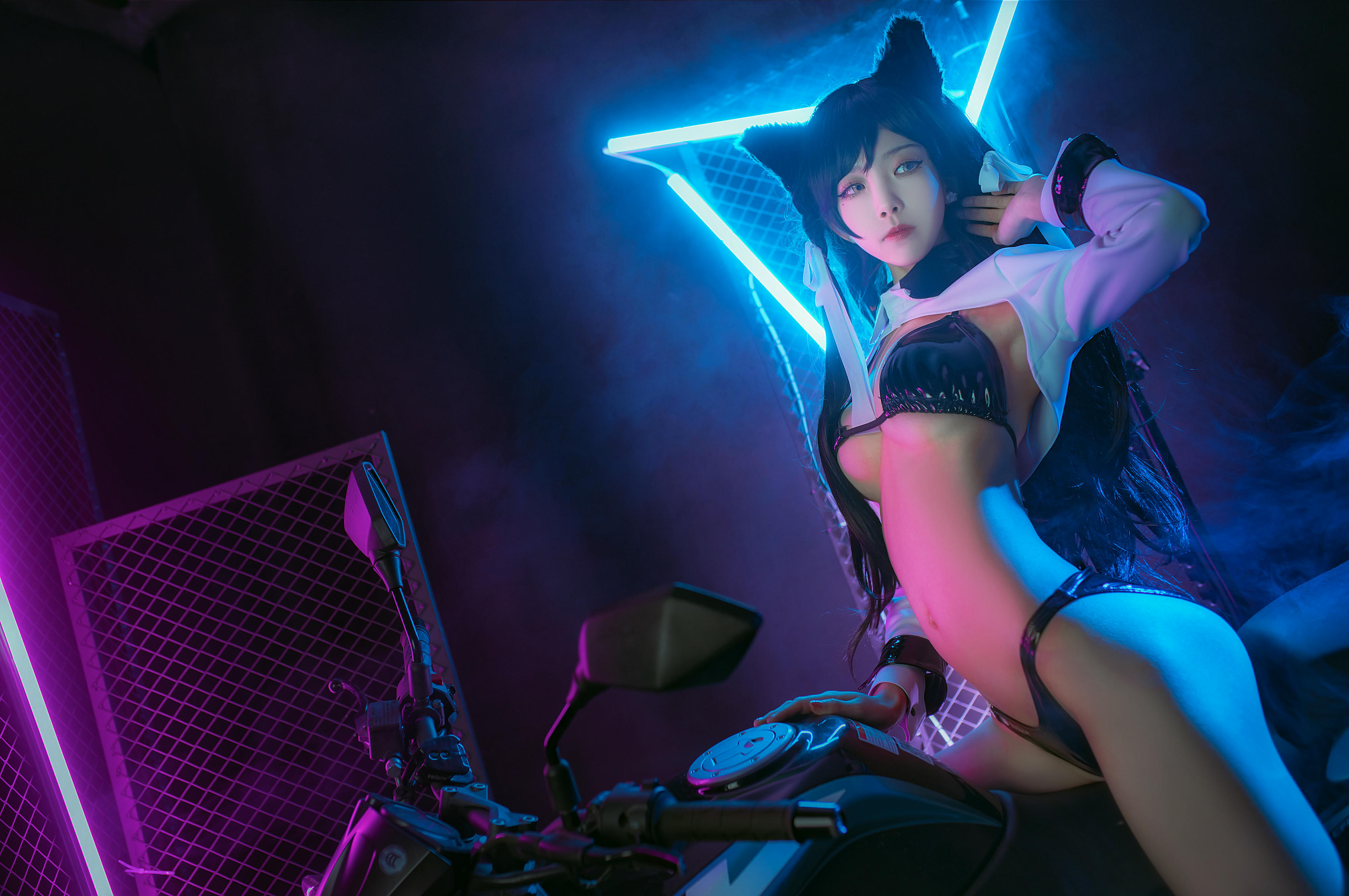 水淼 NO.004 爱宕犬 机车 [17P-167MB]_第1集