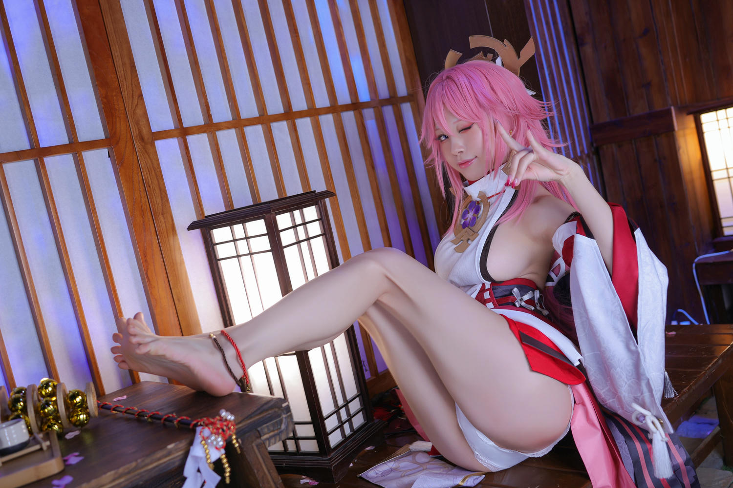 水淼 NO.112 八重神子 [52P 136MB]_第1集