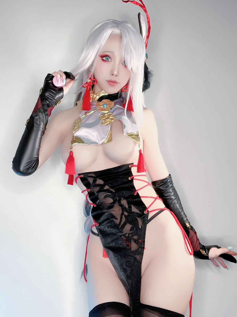 水淼 NO.116 🔹 申鶴 旗袍 🔹 [60P 107MB]_第1集