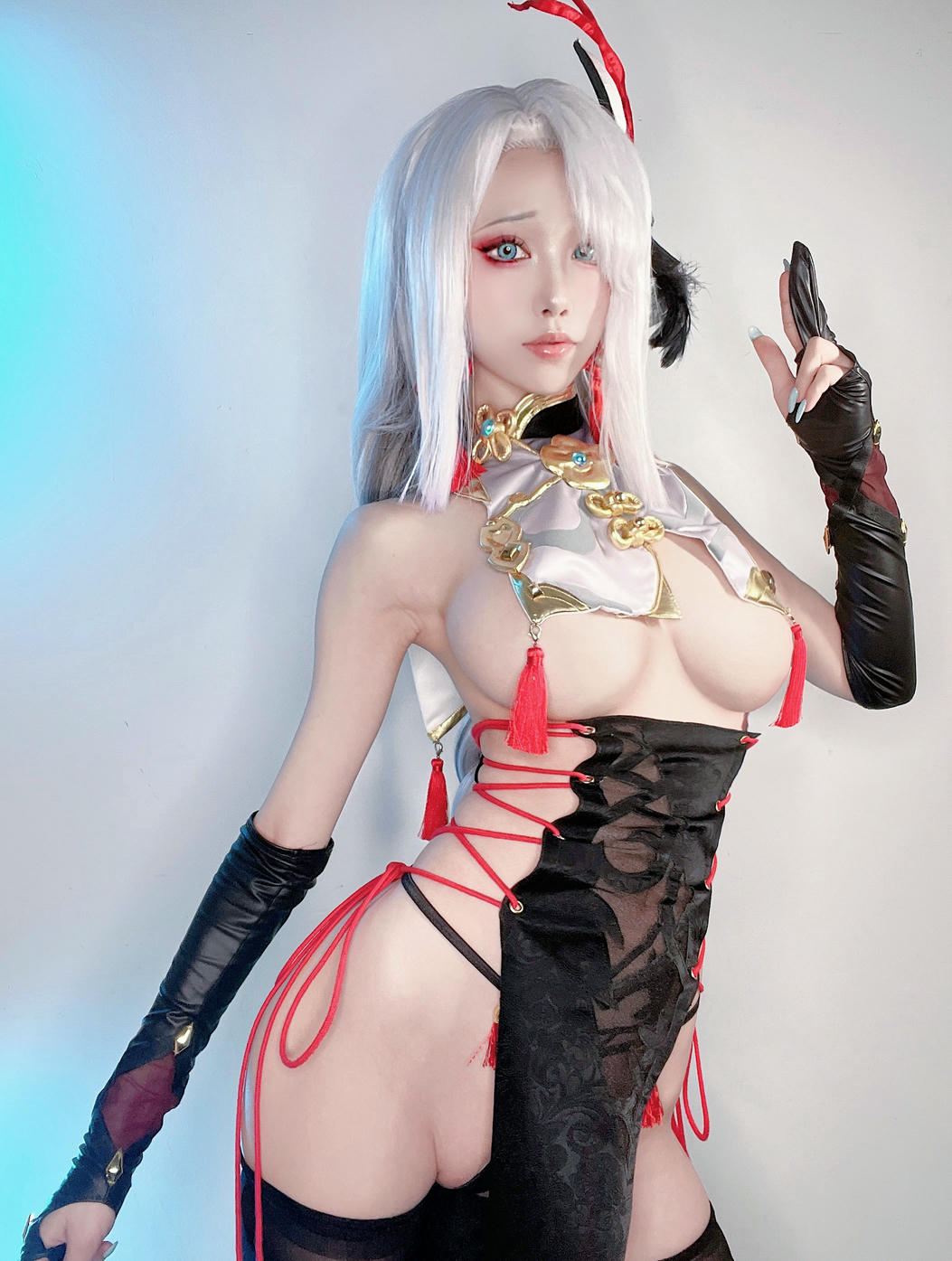 水淼 NO.116 🔹 申鶴 旗袍 🔹 [60P 107MB]_第1集