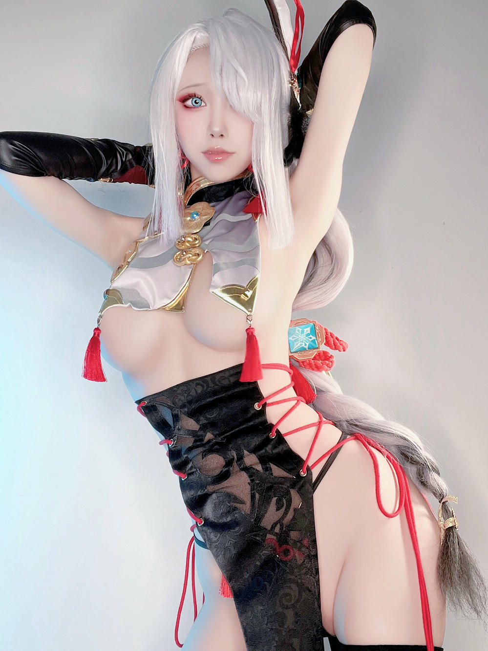 水淼 NO.116 🔹 申鶴 旗袍 🔹 [60P 107MB]_第1集