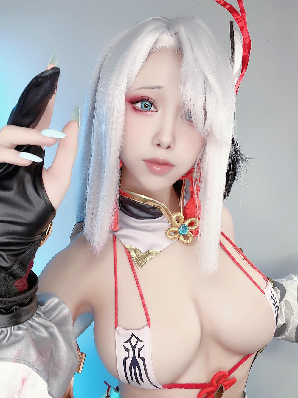 水淼 NO.116 🔹 申鶴 旗袍 🔹 [60P 107MB]_第2集