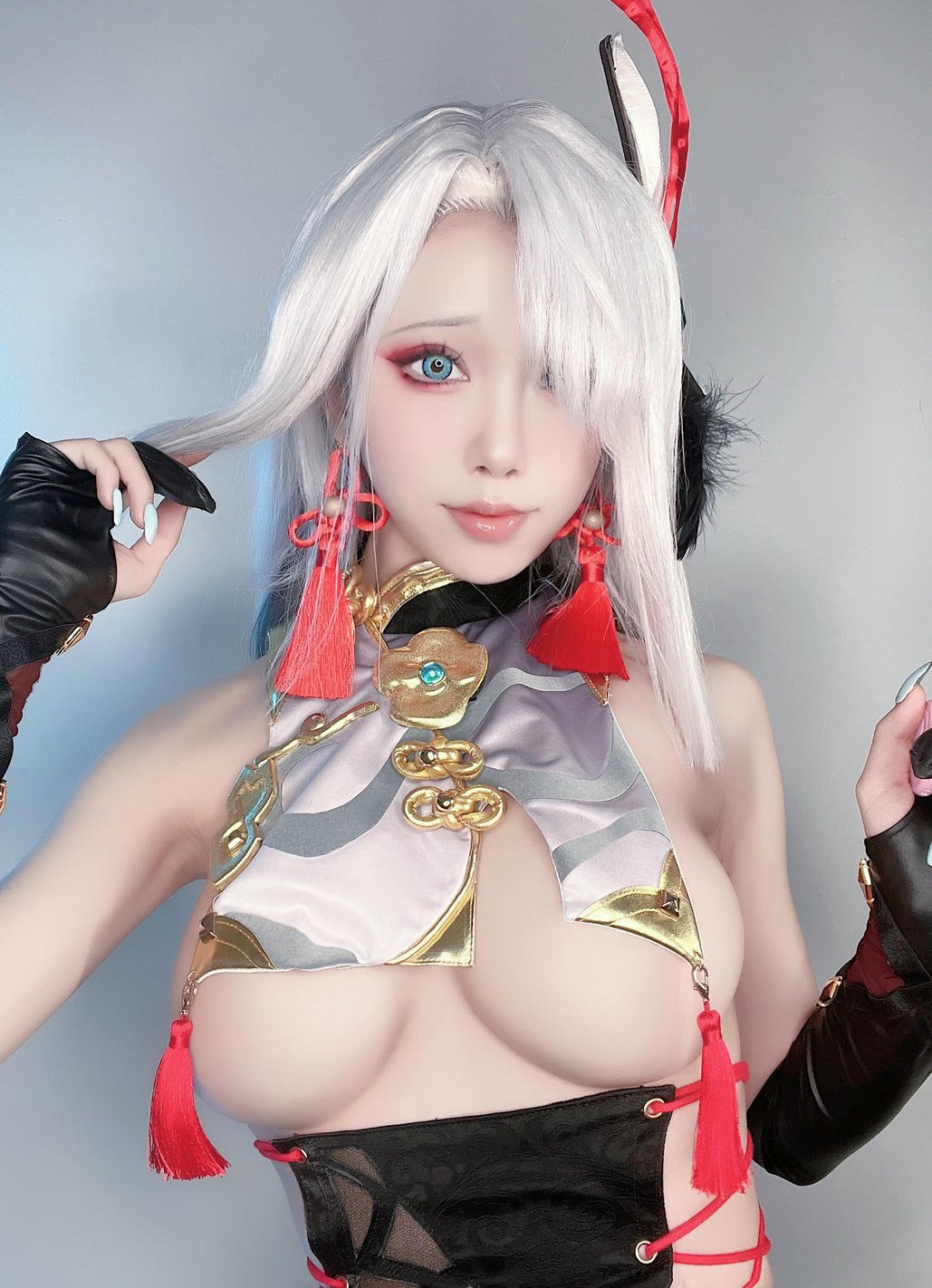 水淼 NO.116 🔹 申鶴 旗袍 🔹 [60P 107MB]_第1集