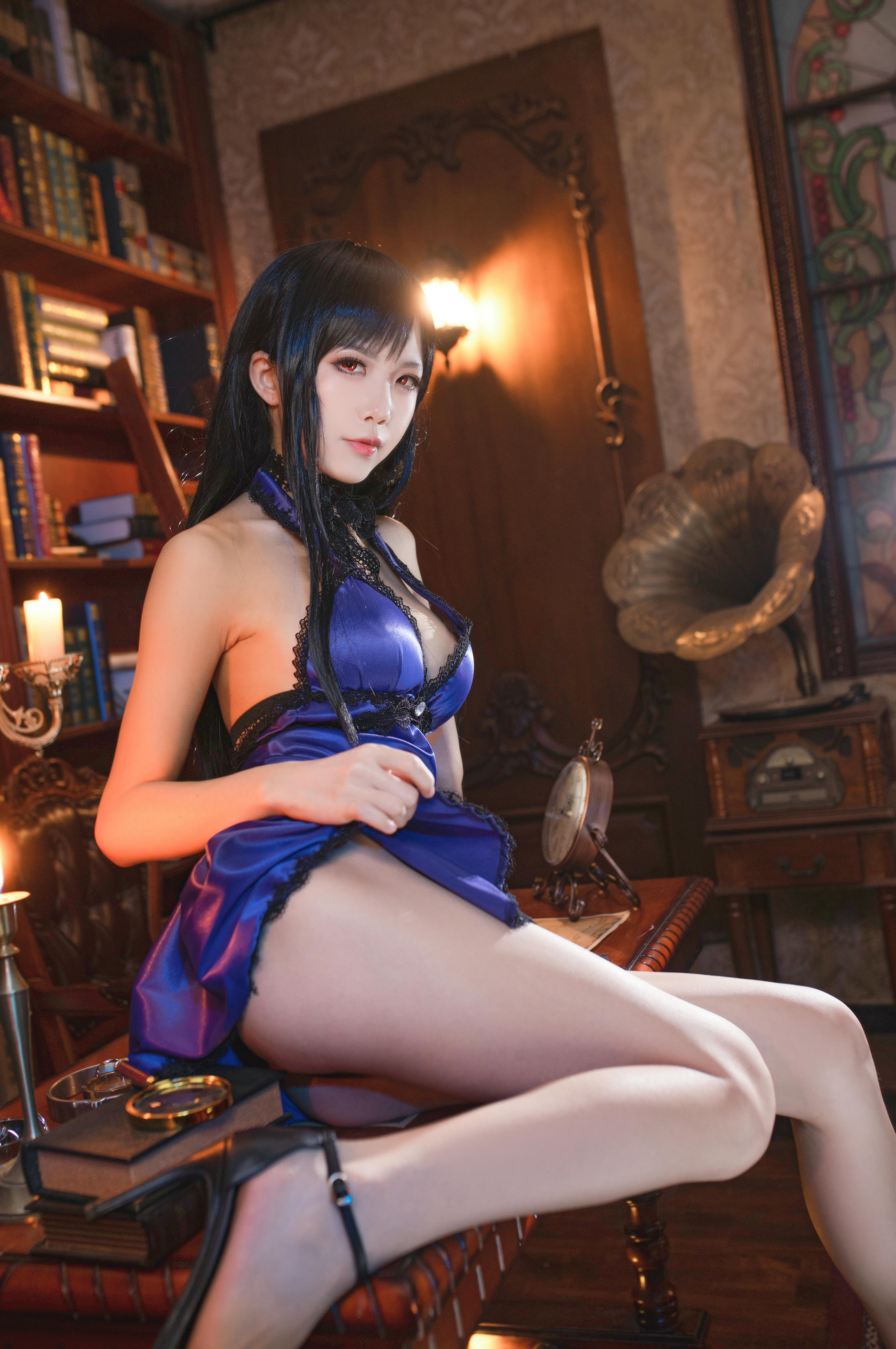 水淼Aqua NO.043 蒂法旗袍和礼服 [40P-675MB]_第1集