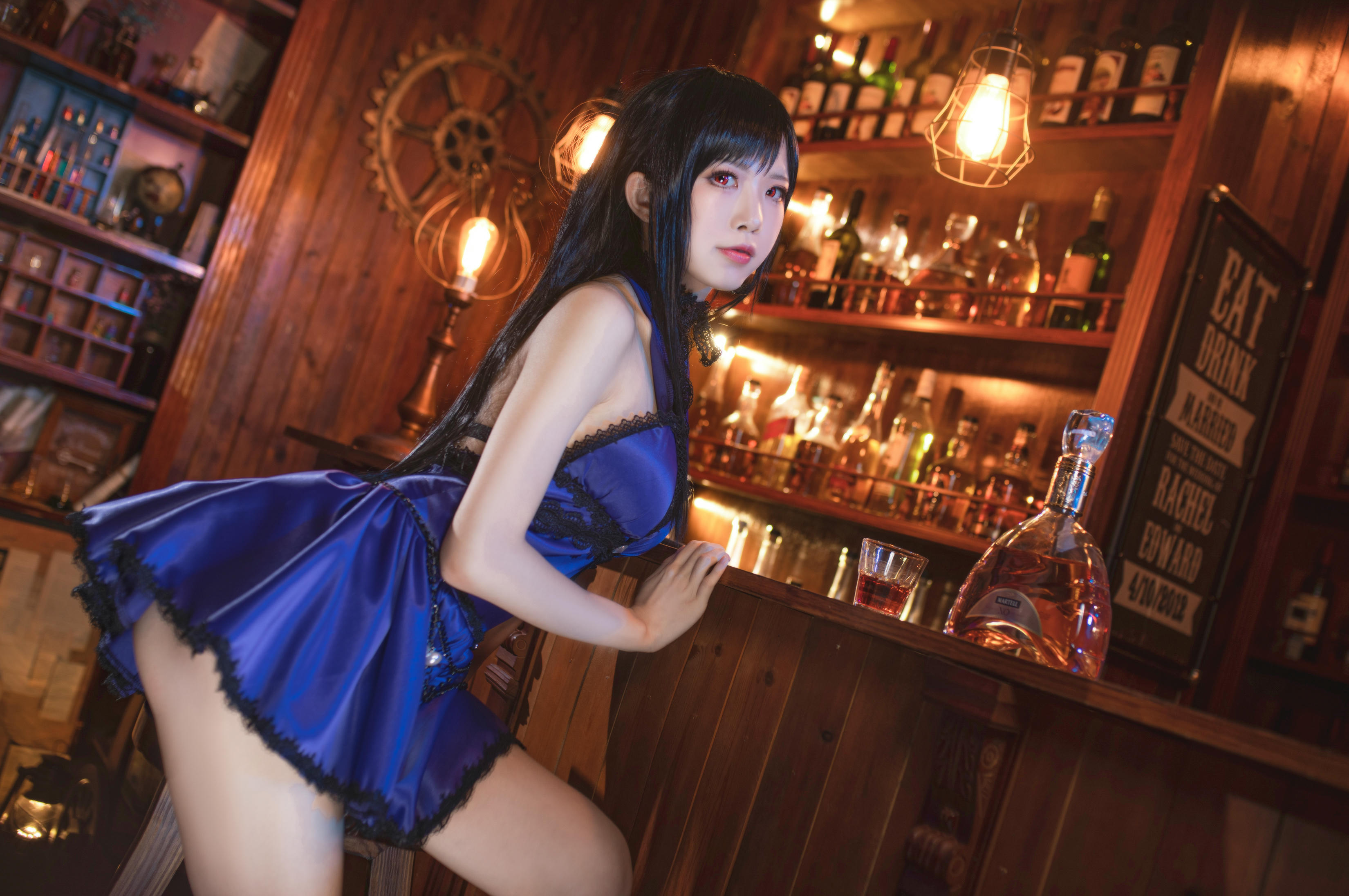 水淼Aqua NO.043 蒂法旗袍和礼服 [40P-675MB]_第2集