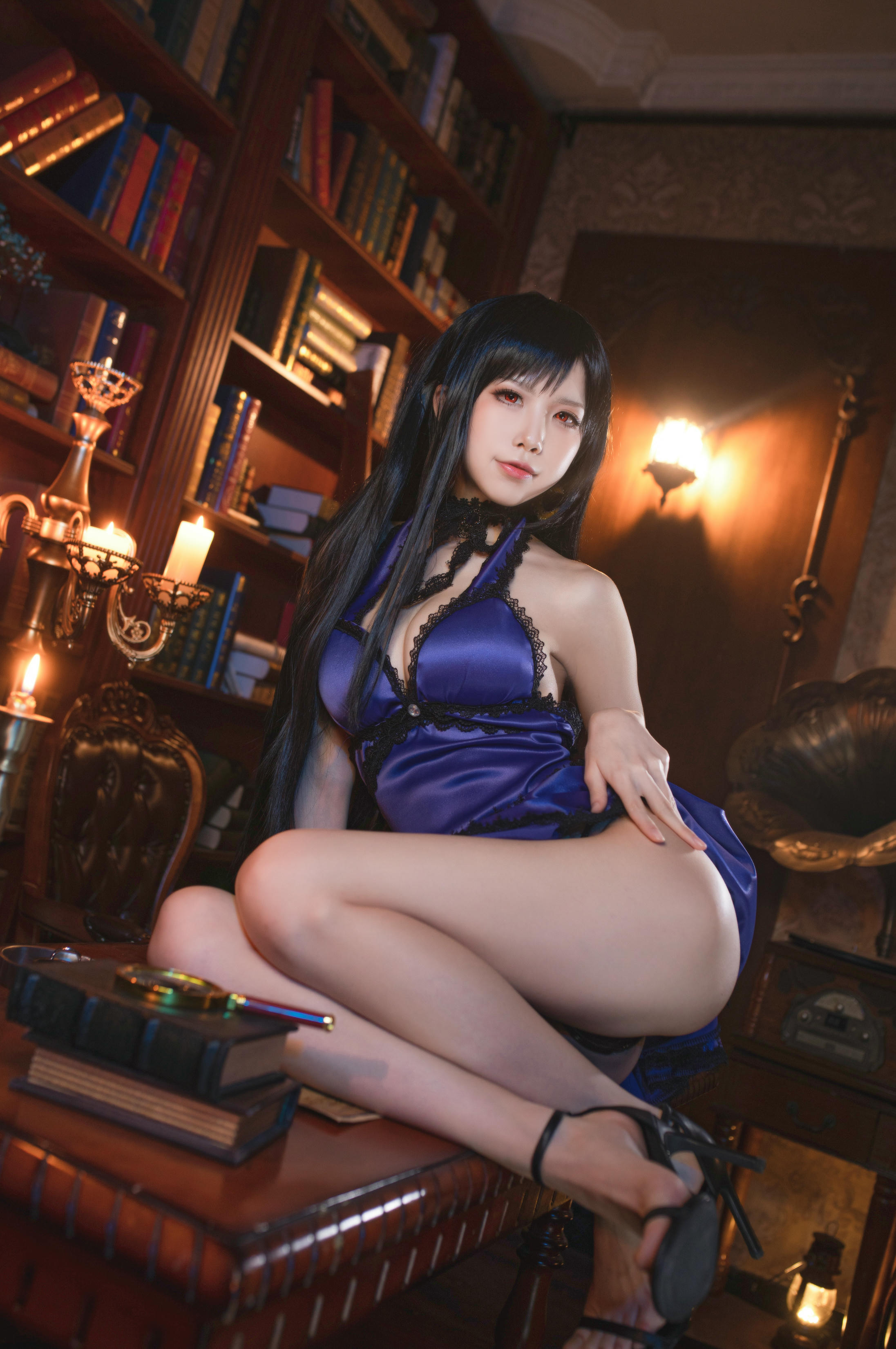 水淼Aqua NO.043 蒂法旗袍和礼服 [40P-675MB]_第1集