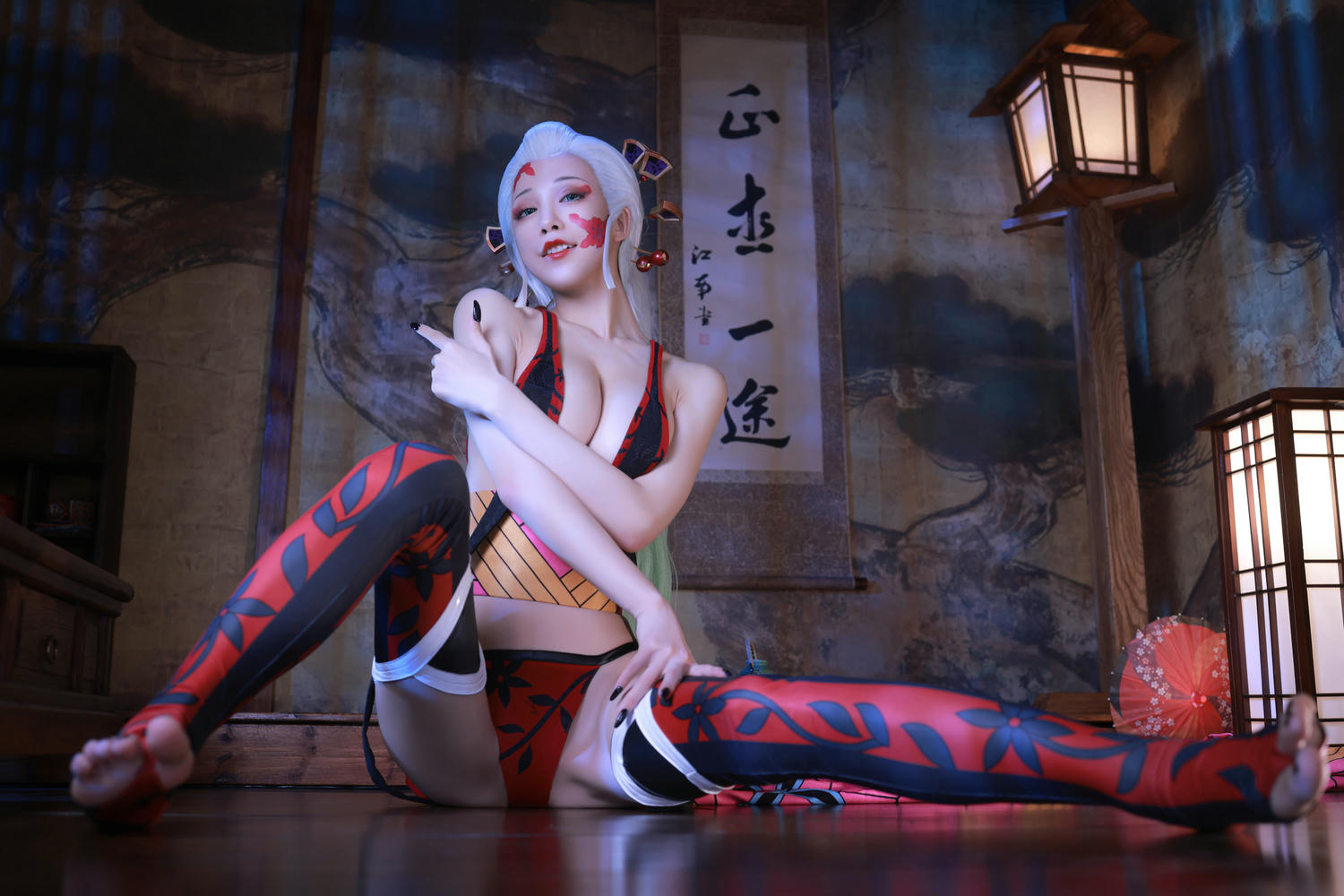 水淼Aqua NO.124 鬼灭之刃 上弦陆堕姬 [83P-99MB]_第2集