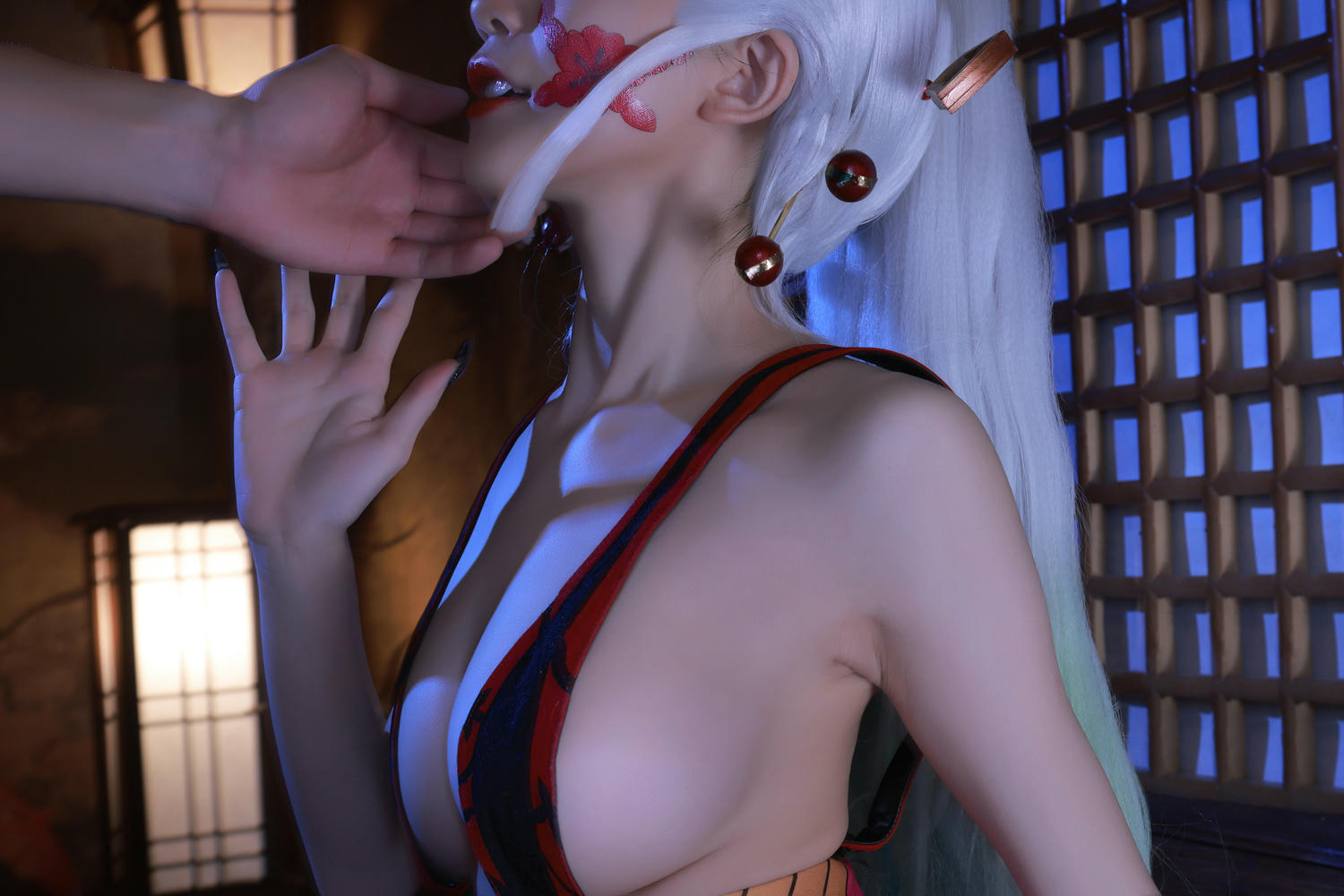 水淼Aqua NO.124 鬼灭之刃 上弦陆堕姬 [83P-99MB]_第3集