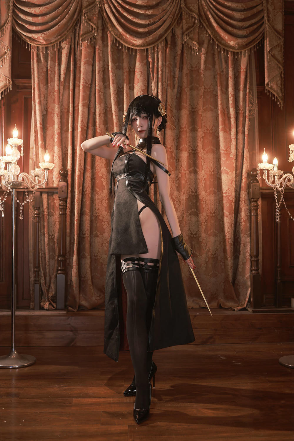 水淼Aqua NO.127 约尔 黑礼服 [64P-79MB]_第1集