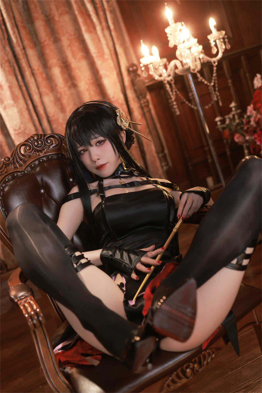 水淼Aqua NO.127 约尔 黑礼服 [64P-79MB]_第2集