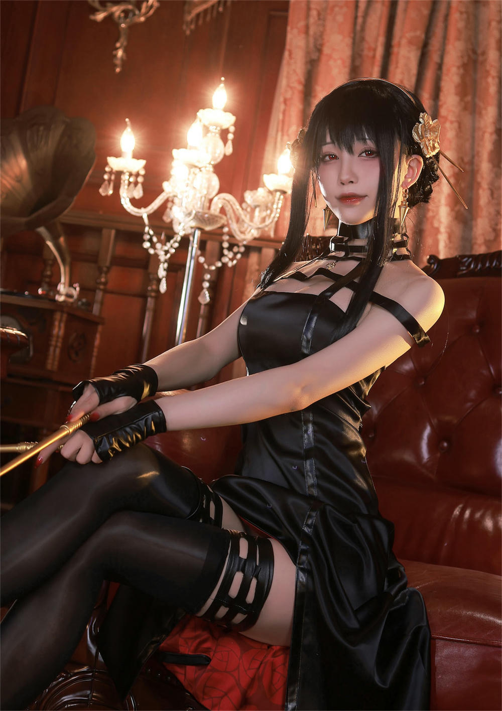 水淼Aqua NO.127 约尔 黑礼服 [64P-79MB]_第3集