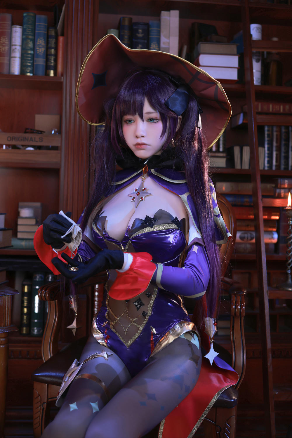 水淼Aqua NO.129 原神 莫娜 [75P 89MB]_第1集