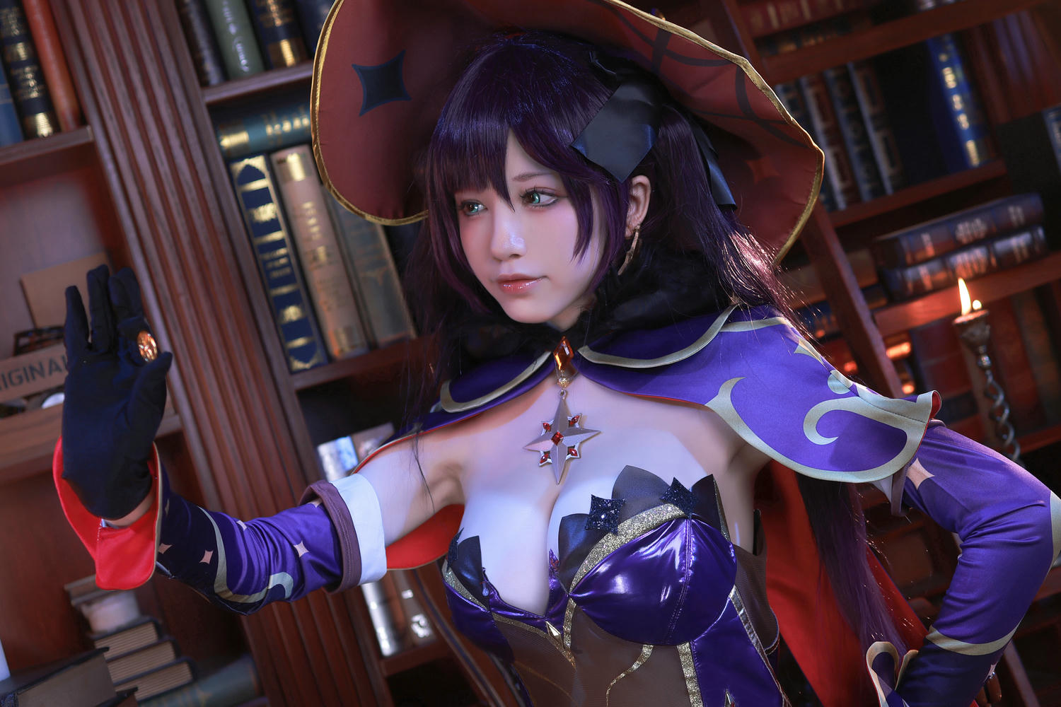 水淼Aqua NO.129 原神 莫娜 [75P 89MB]_第1集