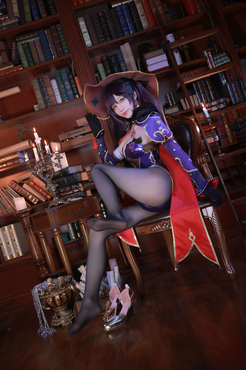 水淼Aqua NO.129 原神 莫娜 [75P 89MB]_第1集