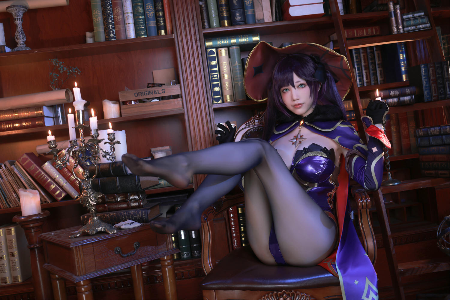 水淼Aqua NO.129 原神 莫娜 [75P 89MB]_第1集