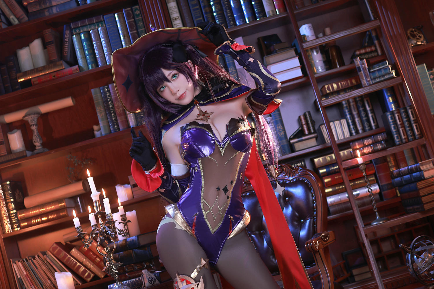 水淼Aqua NO.129 原神 莫娜 [75P 89MB]_第1集