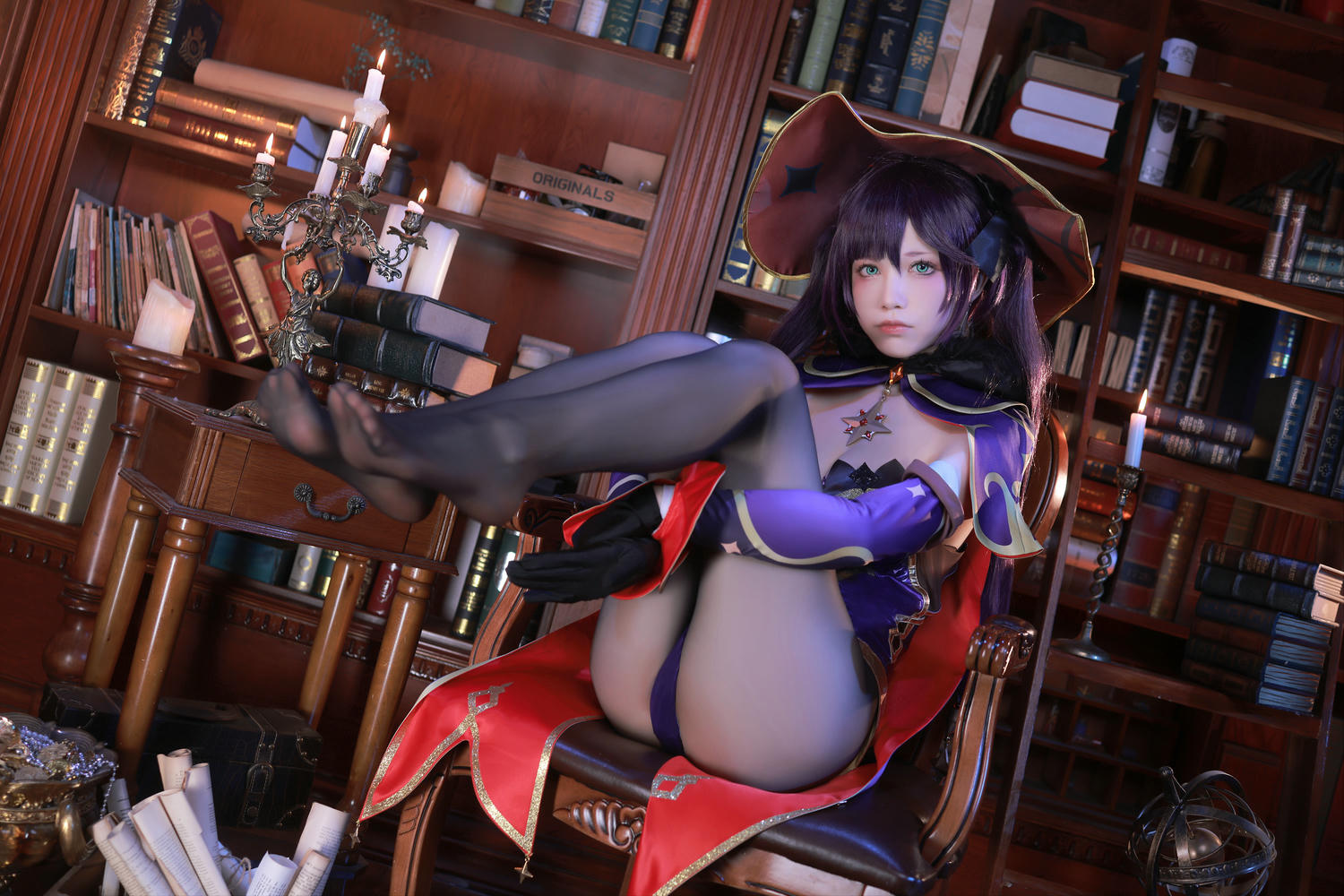 水淼Aqua NO.129 原神 莫娜 [75P 89MB]_第1集