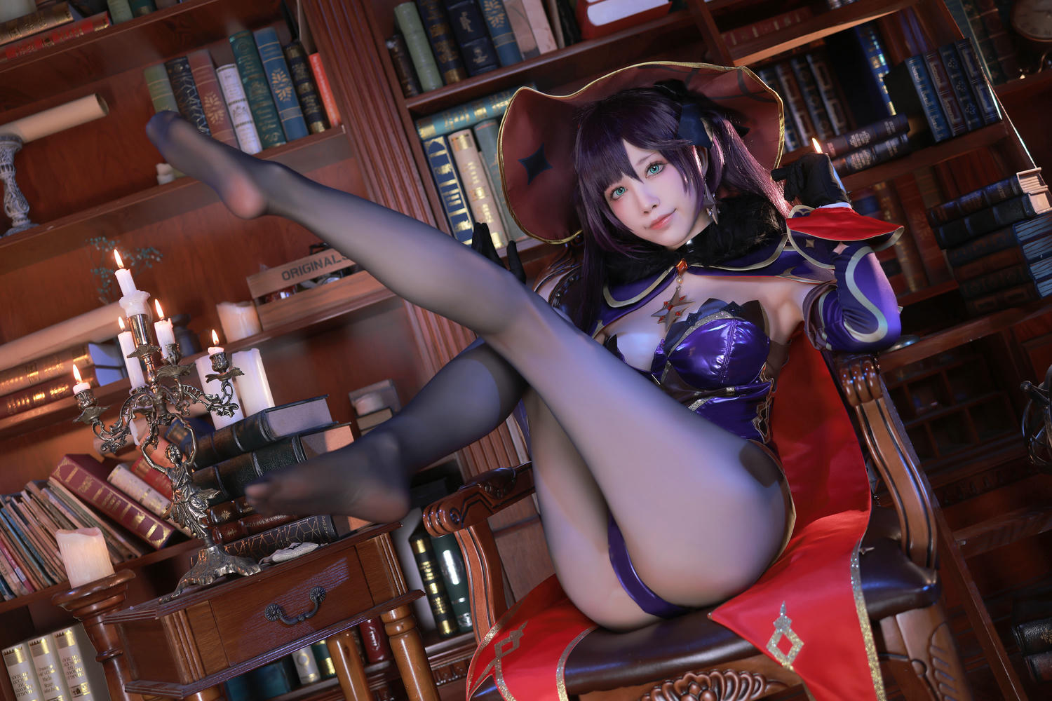 水淼Aqua NO.129 原神 莫娜 [75P 89MB]_第2集