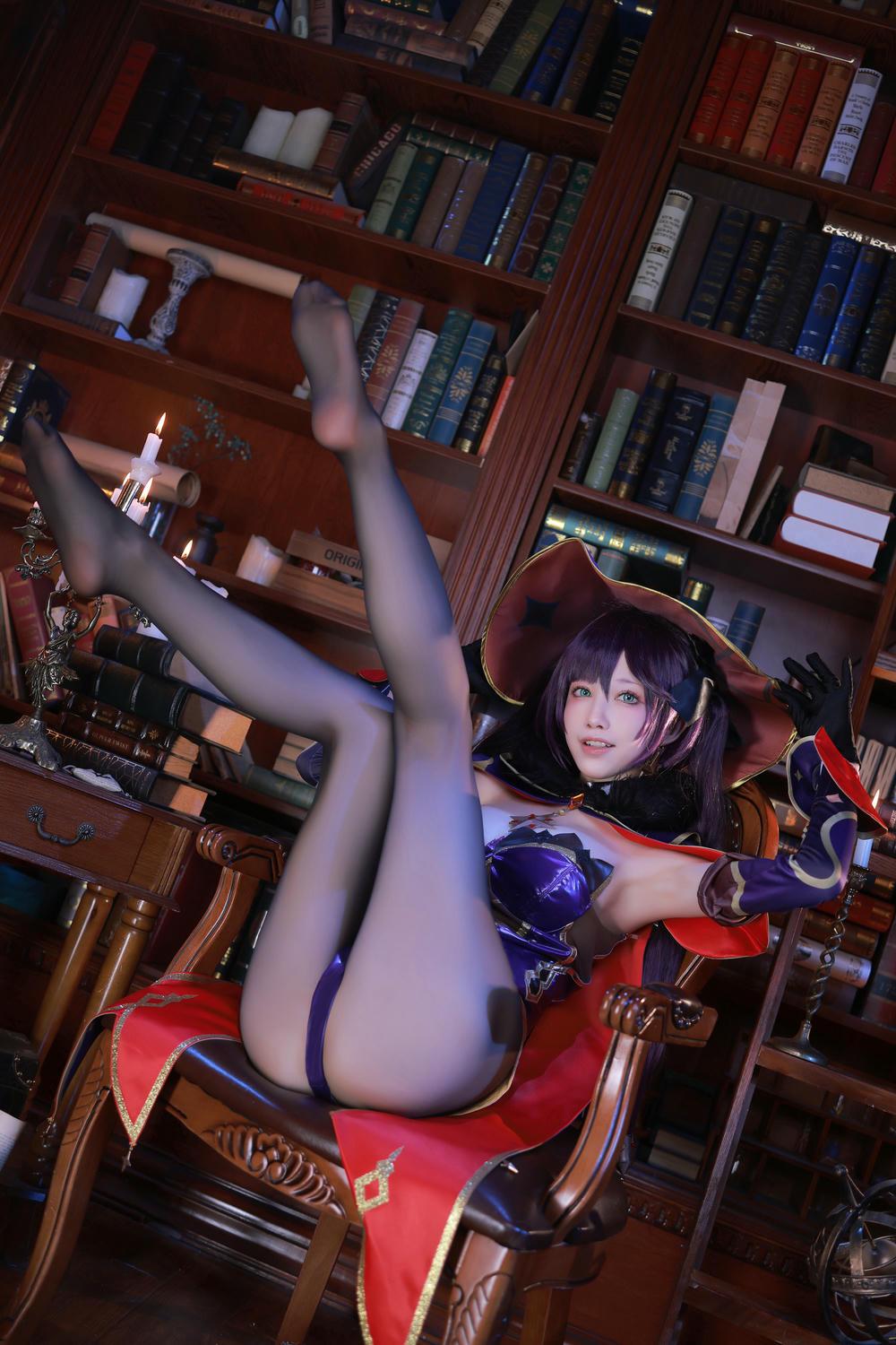 水淼Aqua NO.129 原神 莫娜 [75P 89MB]_第2集