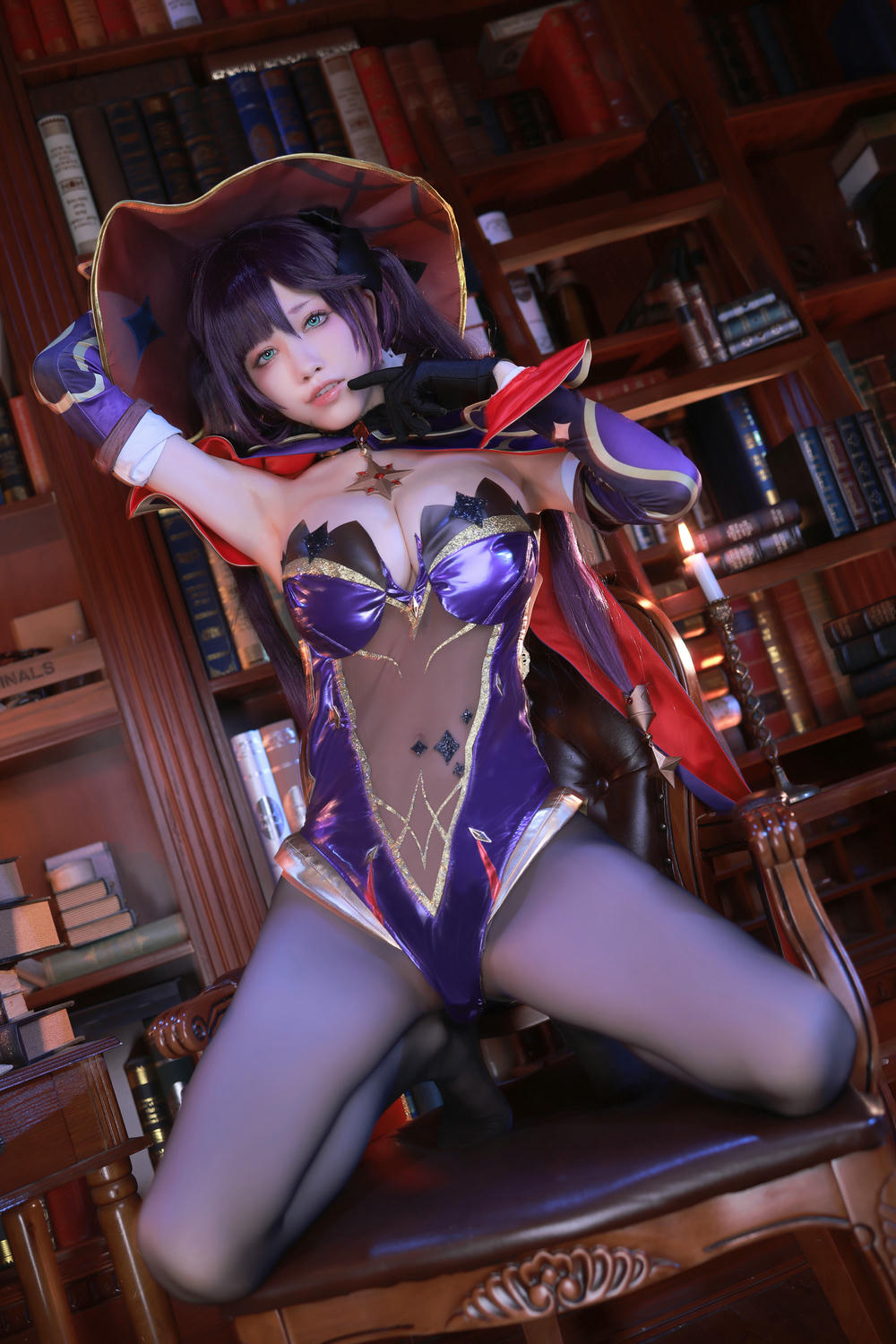 水淼Aqua NO.129 原神 莫娜 [75P 89MB]_第2集