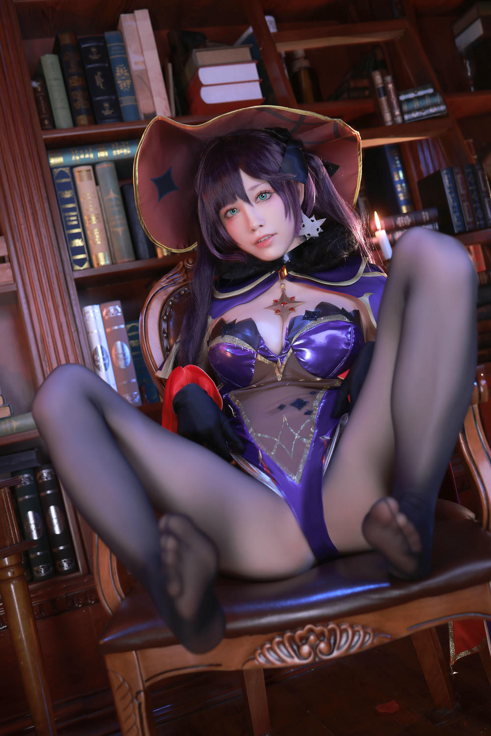 水淼Aqua NO.129 原神 莫娜 [75P 89MB]_第2集