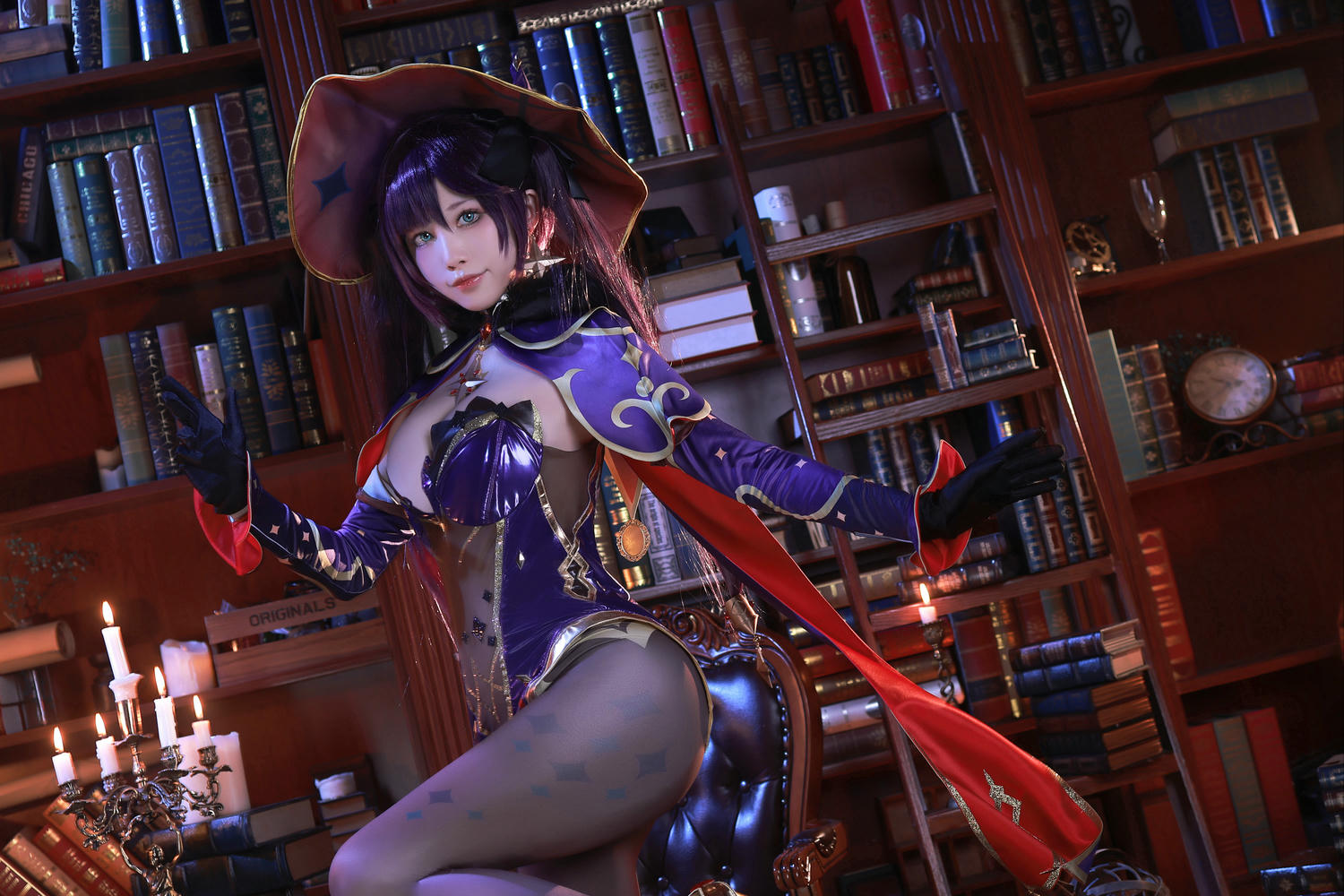 水淼Aqua NO.129 原神 莫娜 [75P 89MB]_第1集