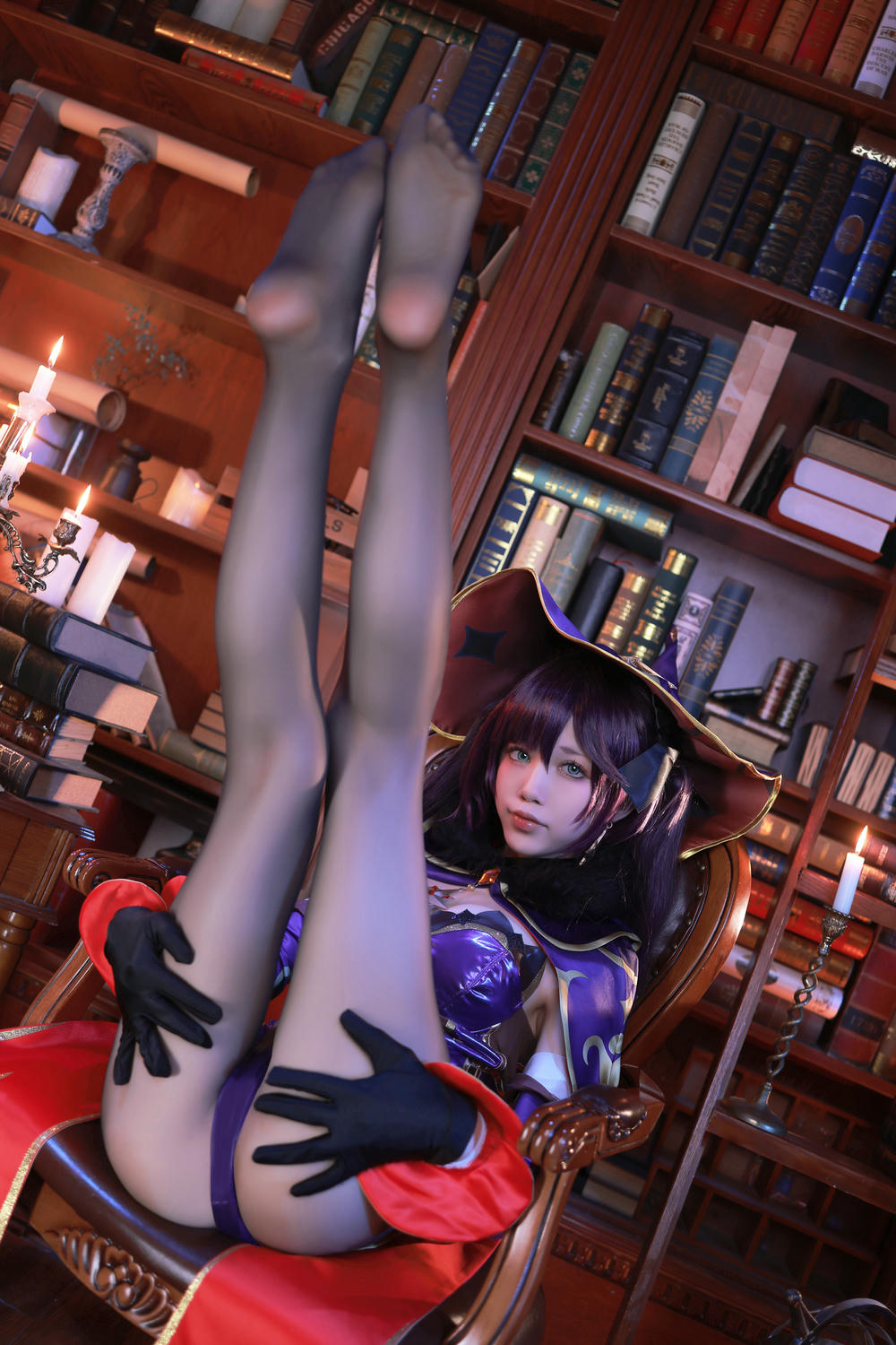 水淼Aqua NO.129 原神 莫娜 [75P 89MB]_第2集