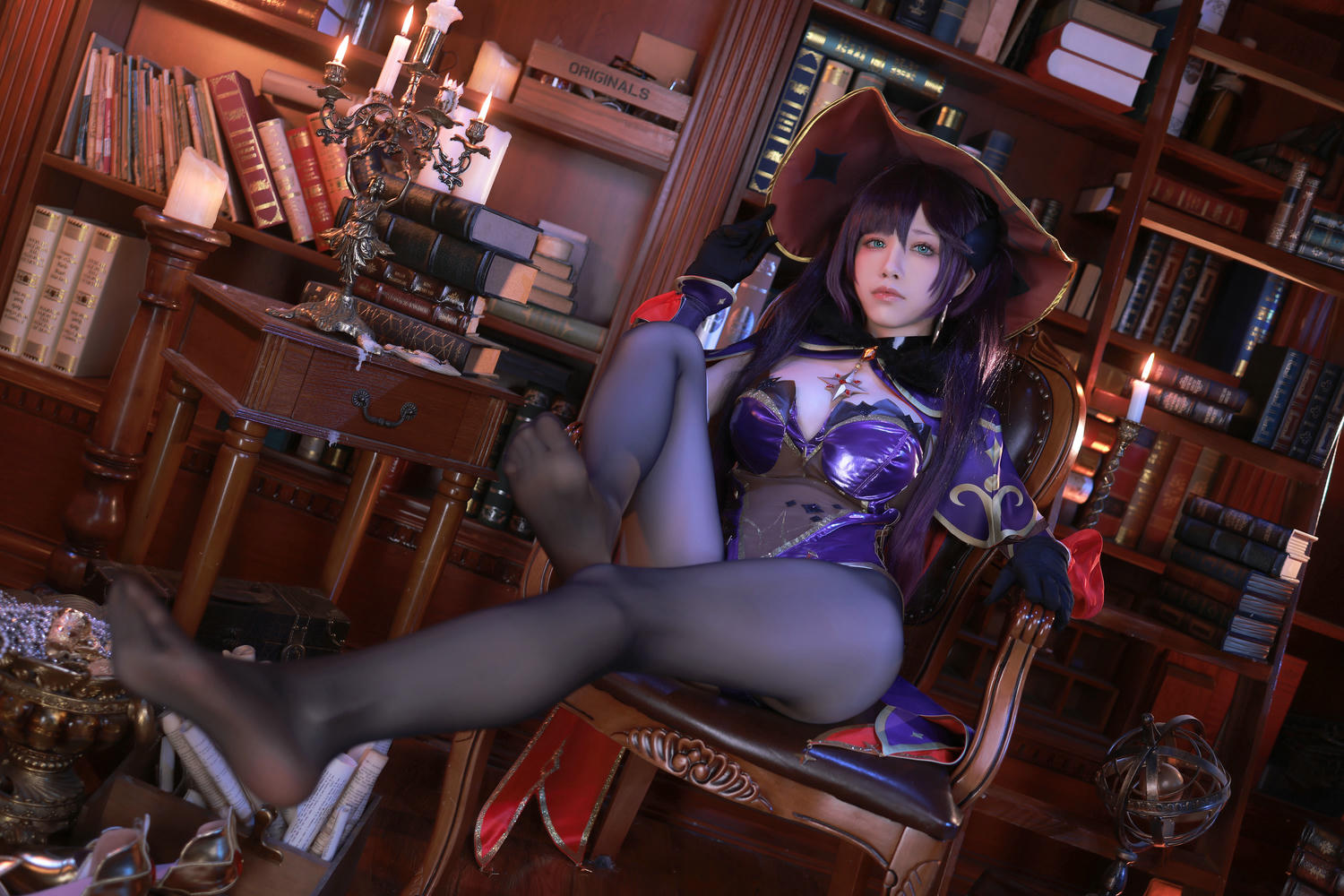 水淼Aqua NO.129 原神 莫娜 [75P 89MB]_第2集