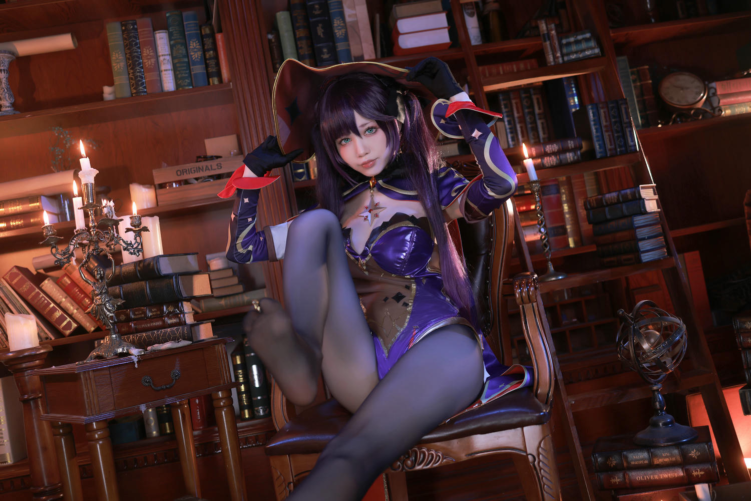 水淼Aqua NO.129 原神 莫娜 [75P 89MB]_第2集