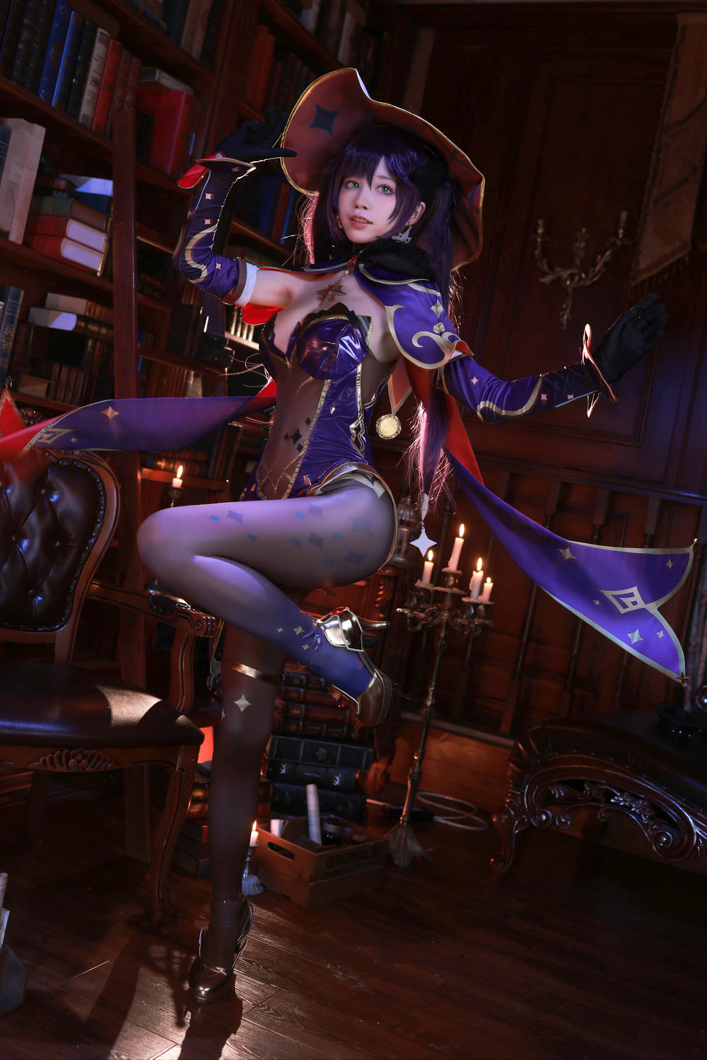 水淼Aqua NO.129 原神 莫娜 [75P 89MB]_第1集