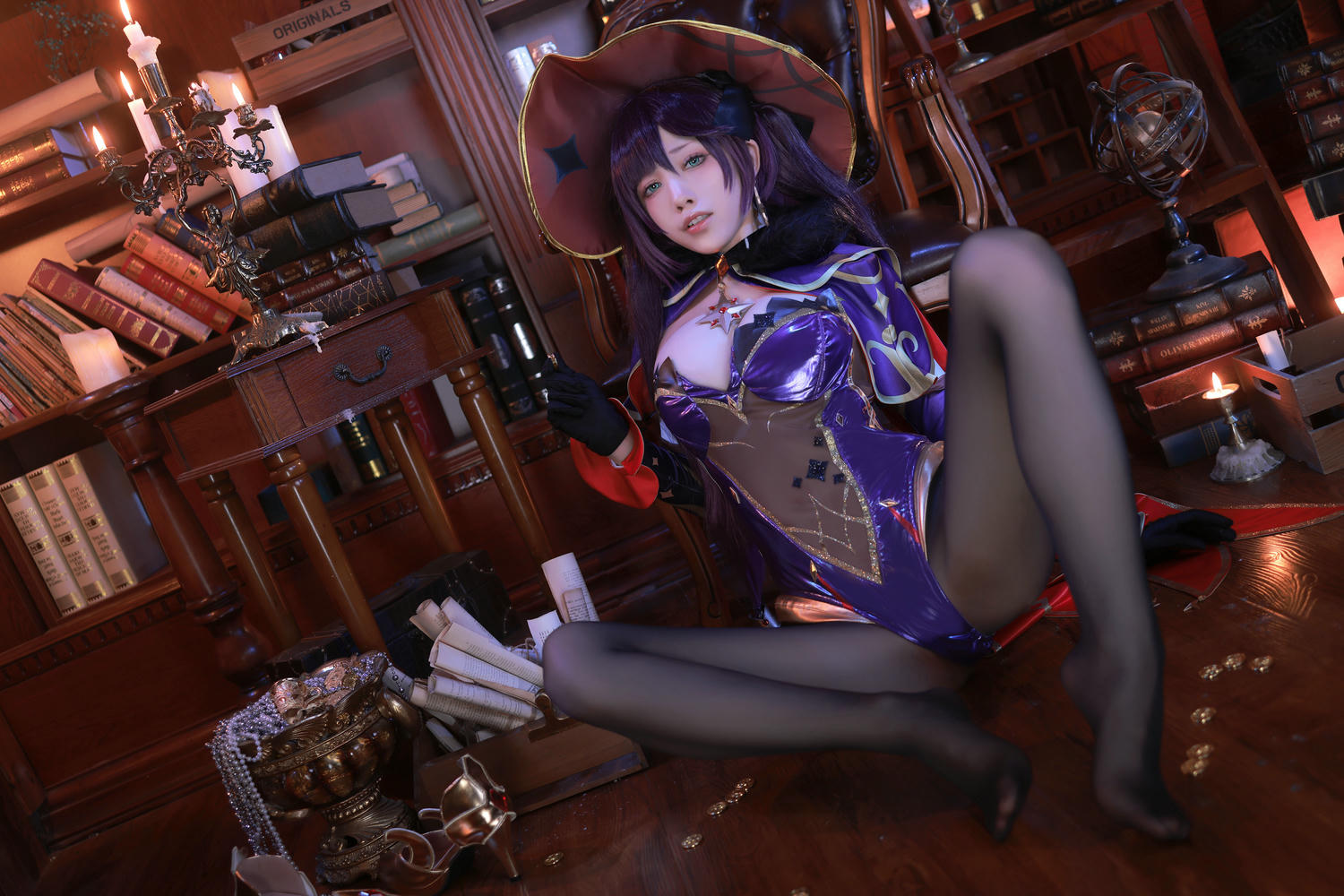 水淼Aqua NO.129 原神 莫娜 [75P 89MB]_第2集