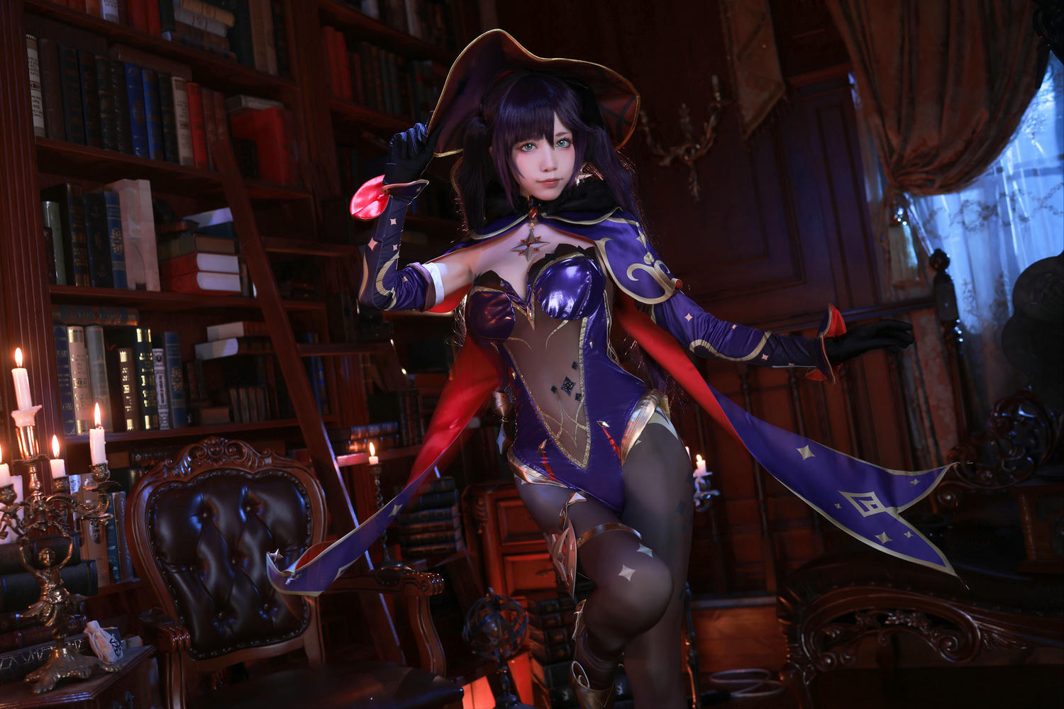 水淼Aqua NO.129 原神 莫娜 [75P 89MB]_第1集