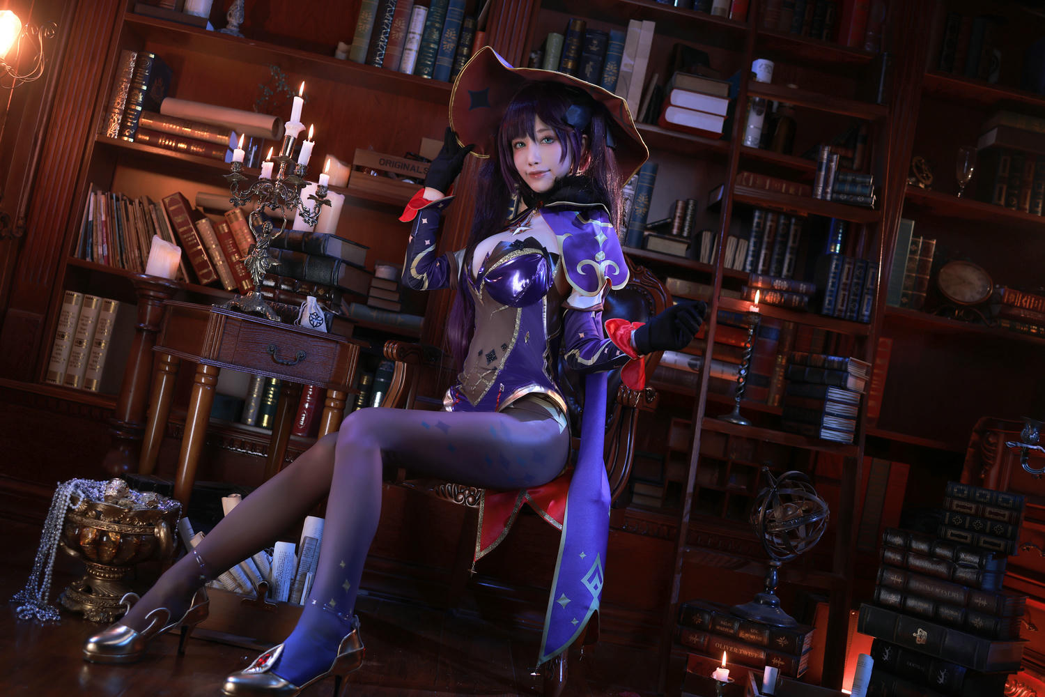 水淼Aqua NO.129 原神 莫娜 [75P 89MB]_第1集